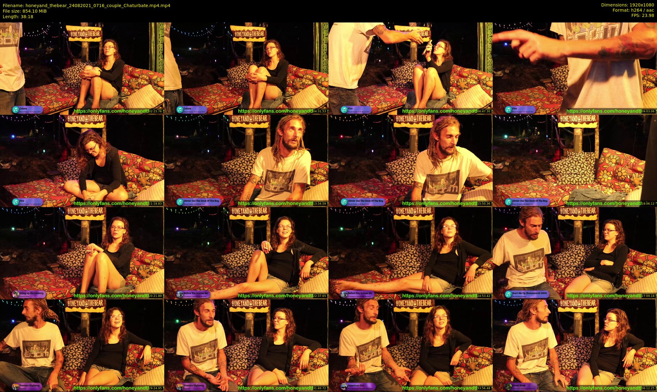 honeyand_thebear — 39 minute Chaturbate couple cam show recording, 1080p, Aug 24, 2021