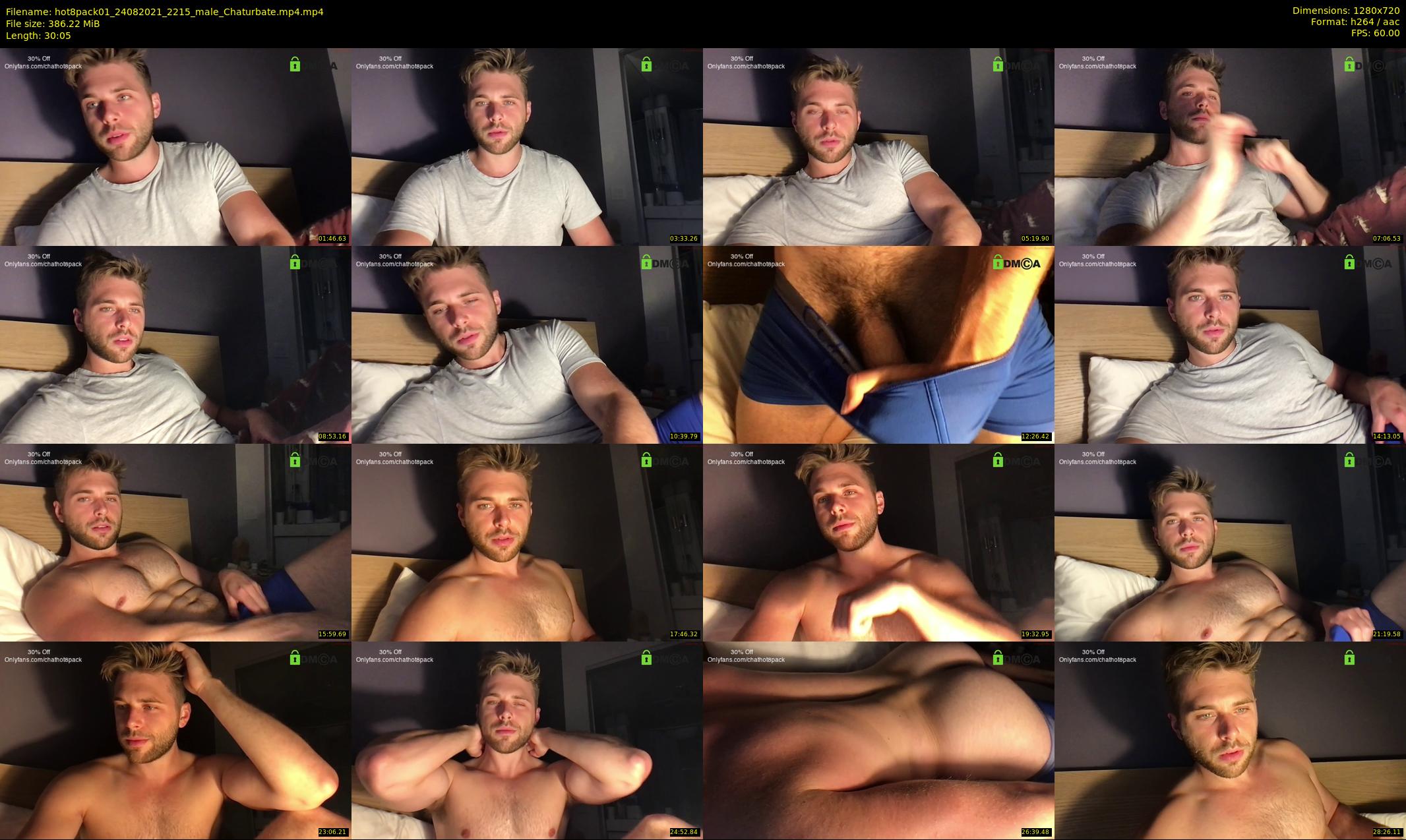 hot8pack01 — 31 minute Chaturbate male cam show recording, 720p, Aug 24, 2021