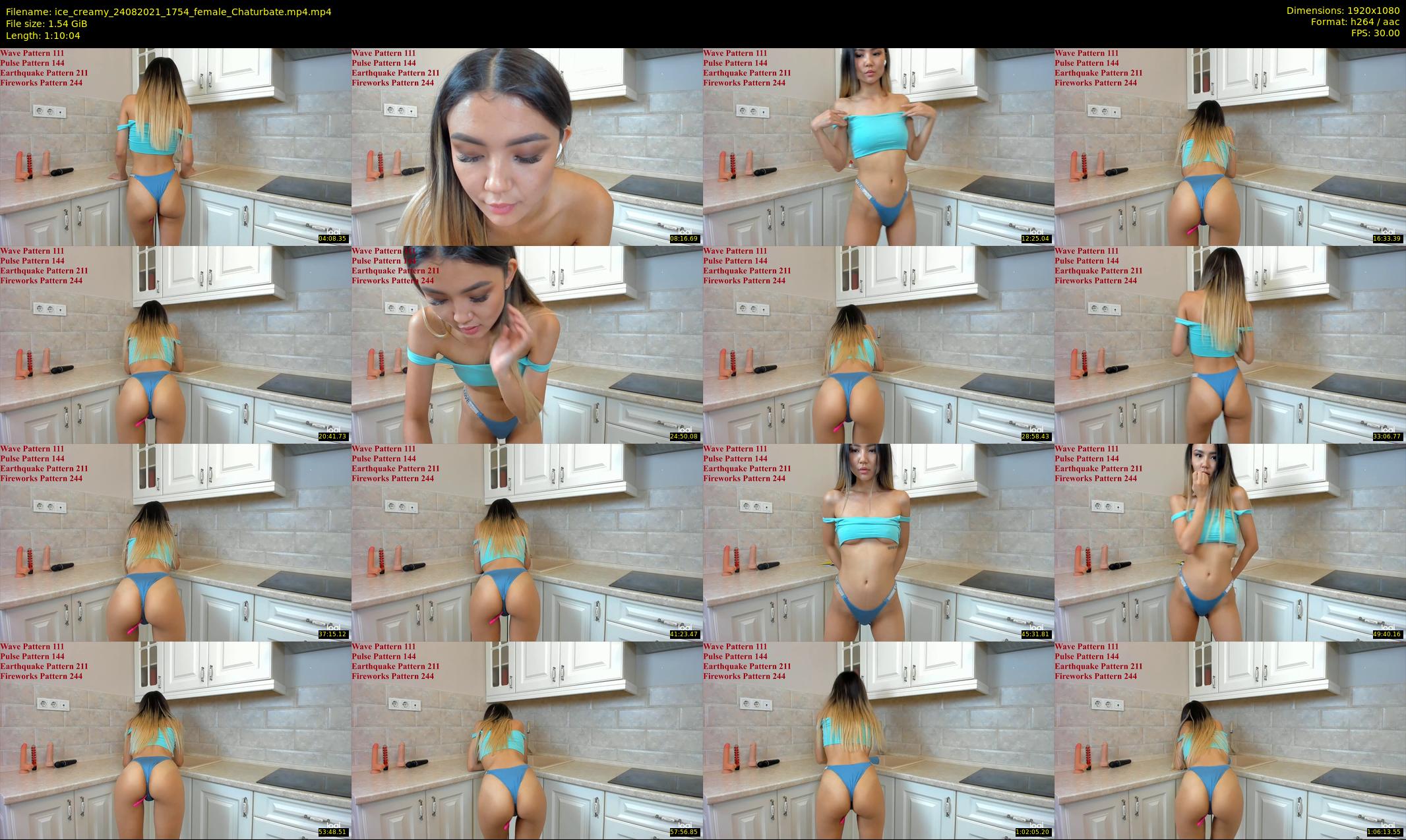 ice_creamy — 71 minute Chaturbate female cam show recording, 1080p, Aug 24, 2021
