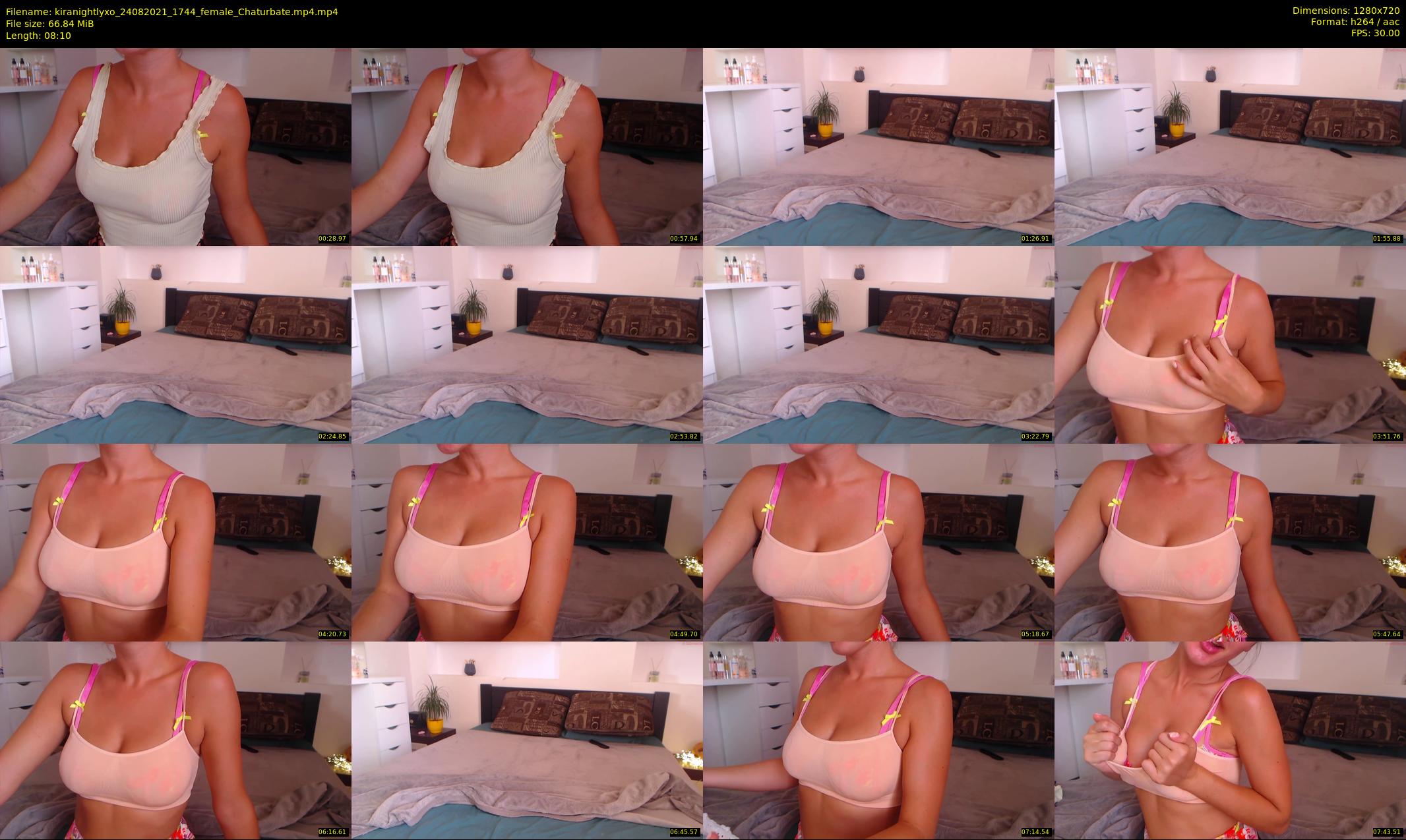 kiranightlyxo — 9 minute Chaturbate female cam show recording, 720p, Aug 24, 2021