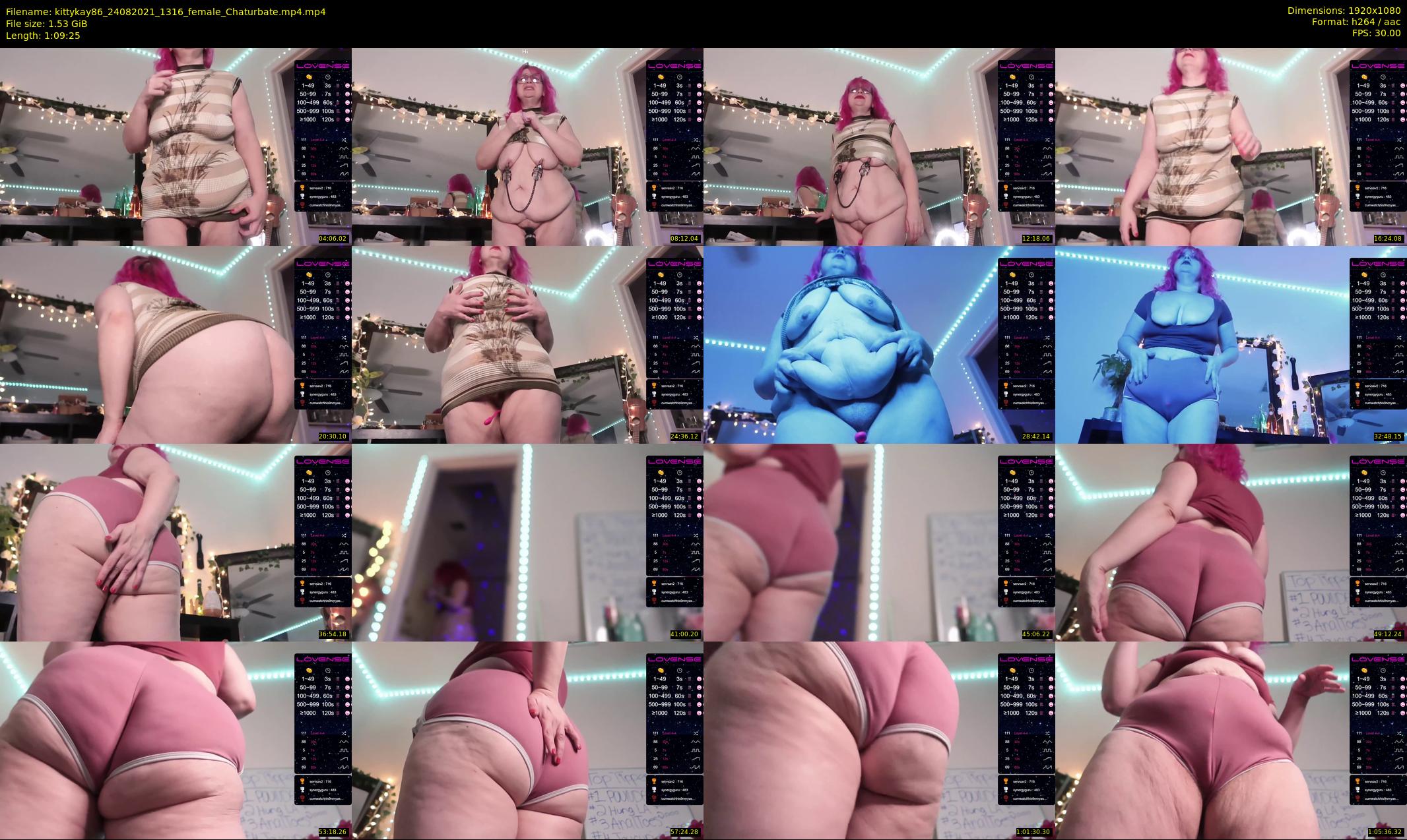 kittykay86 — 70 minute Chaturbate female cam show recording, 1080p, Aug 24, 2021