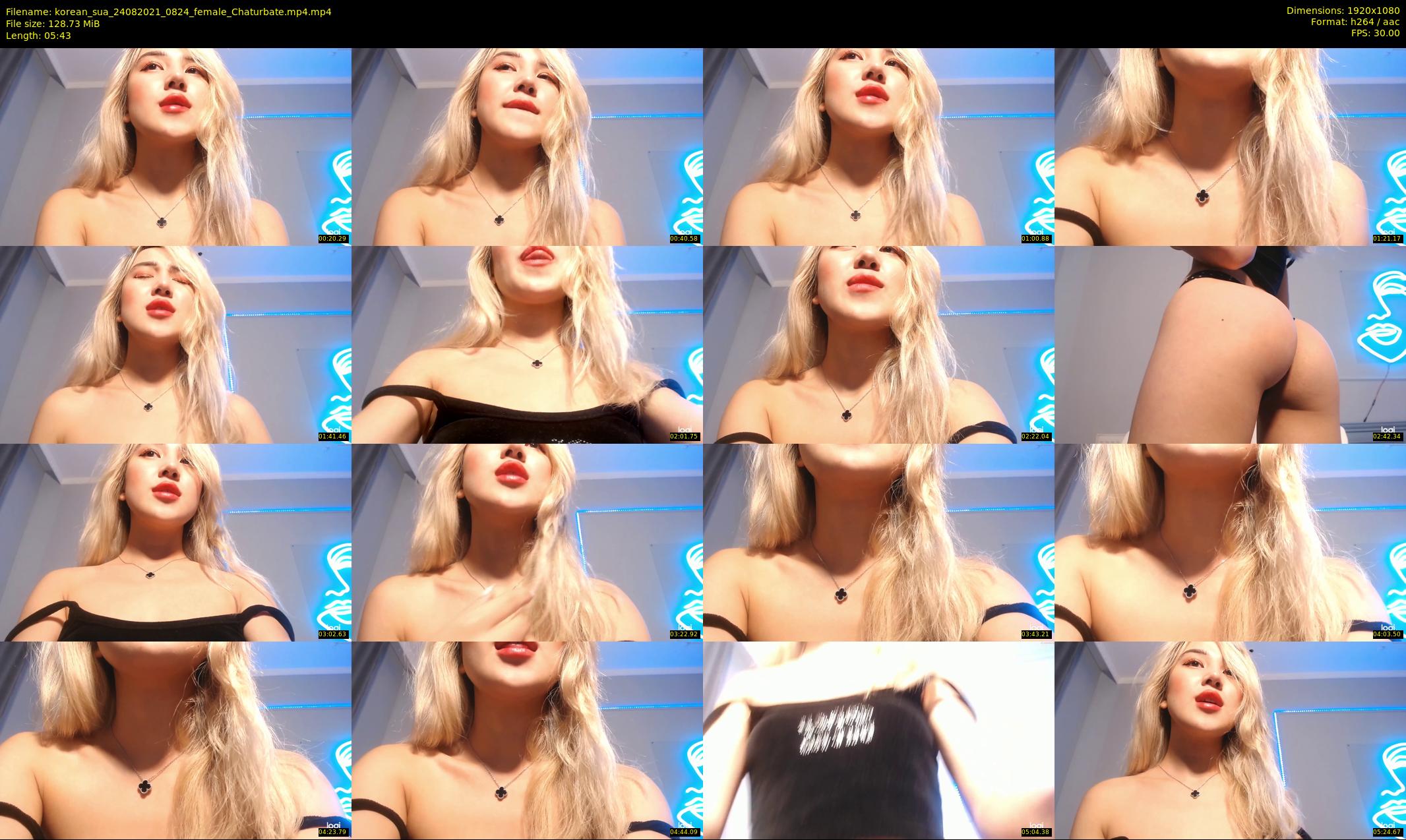 korean_sua — 6 minute Chaturbate female cam show recording, 1080p, Aug 24, 2021