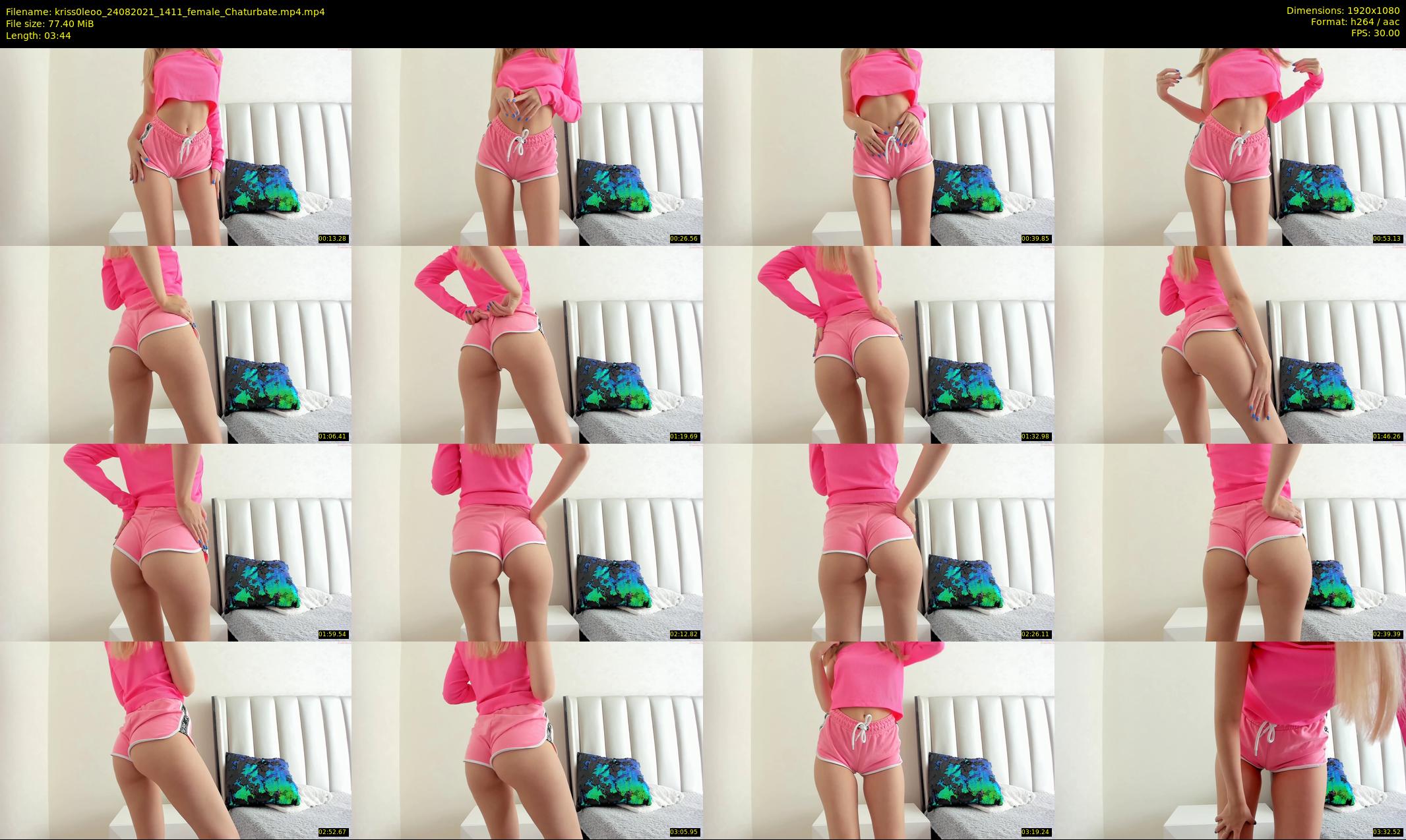 kriss0leoo — 4 minute Chaturbate couple cam show recording, 1080p, Aug 24, 2021
