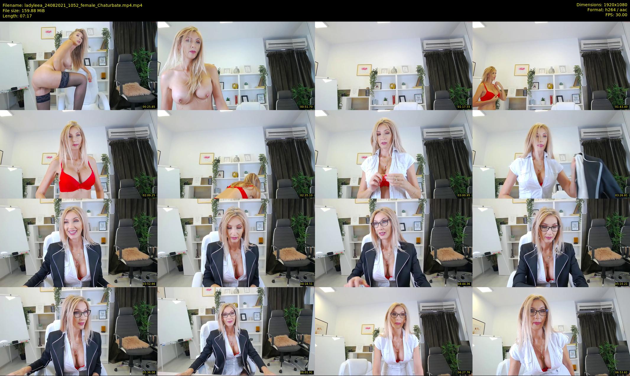 ladyleea — 8 minute Chaturbate female cam show recording, 1080p, Aug 24, 2021