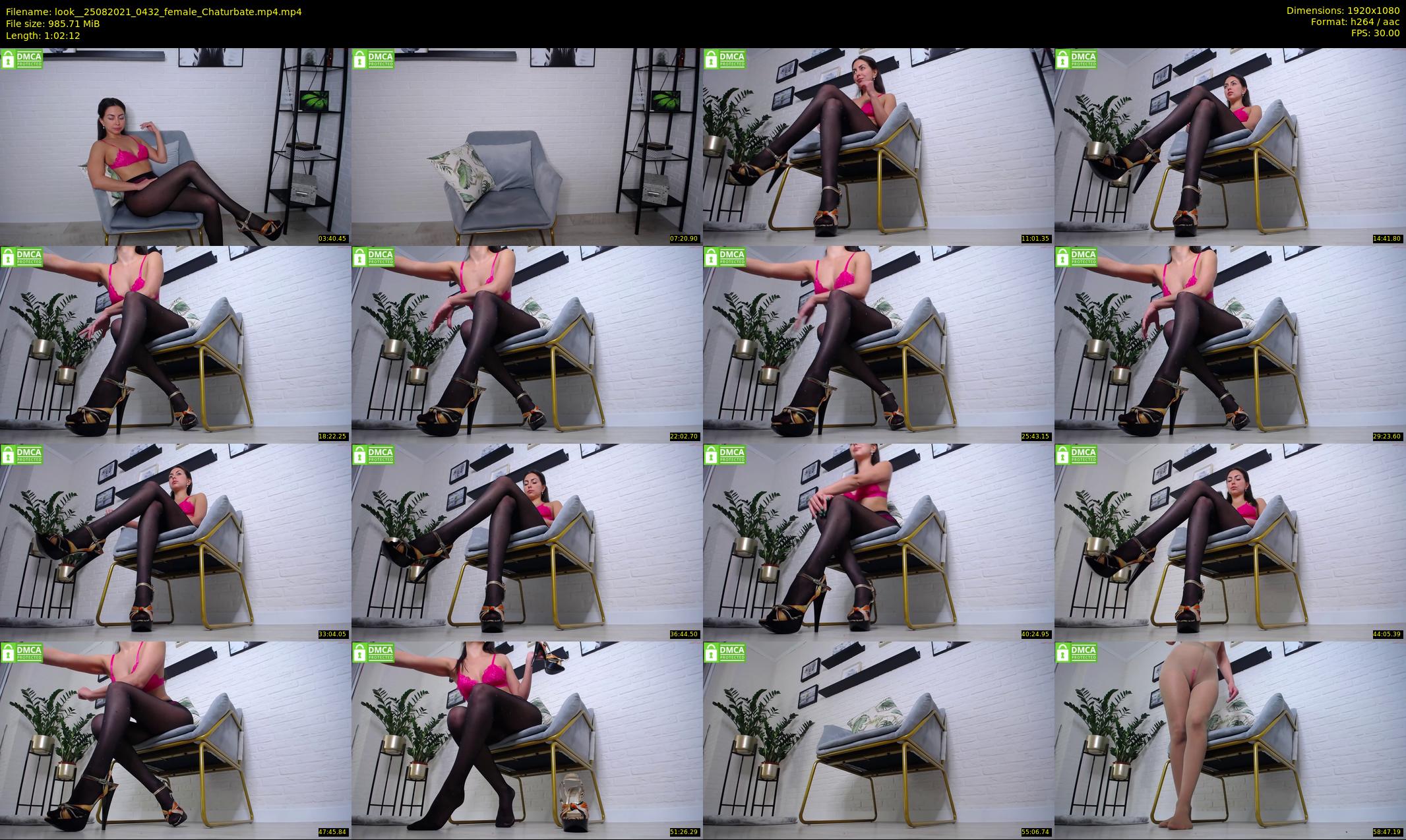 look_ — 63 minute Chaturbate female cam show recording, 1080p, Aug 25, 2021