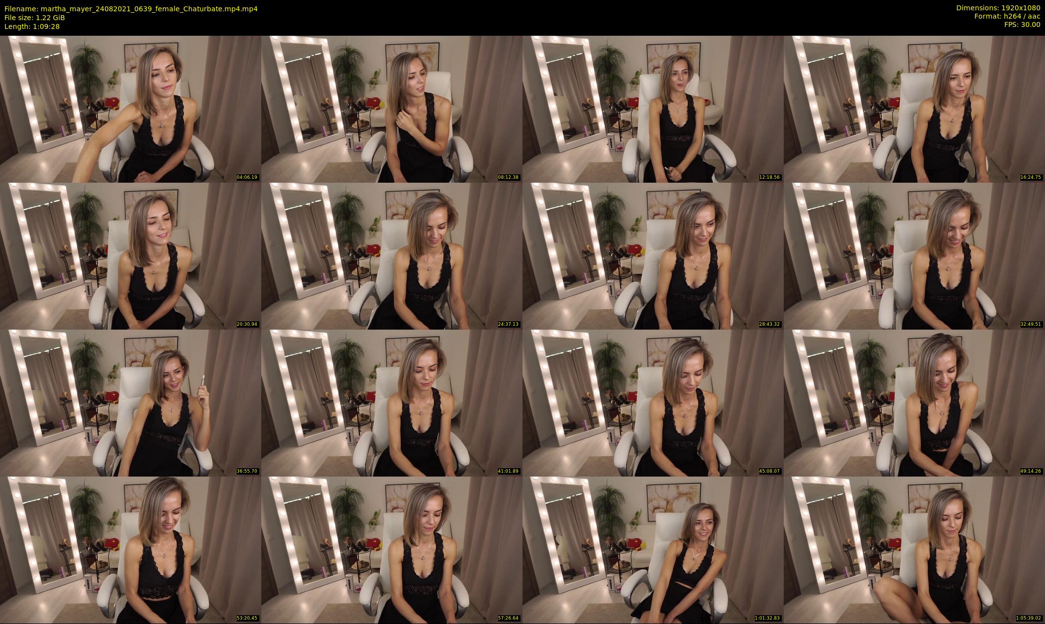 martha_mayer — 70 minute Chaturbate female cam show recording, 1080p, Aug 24, 2021