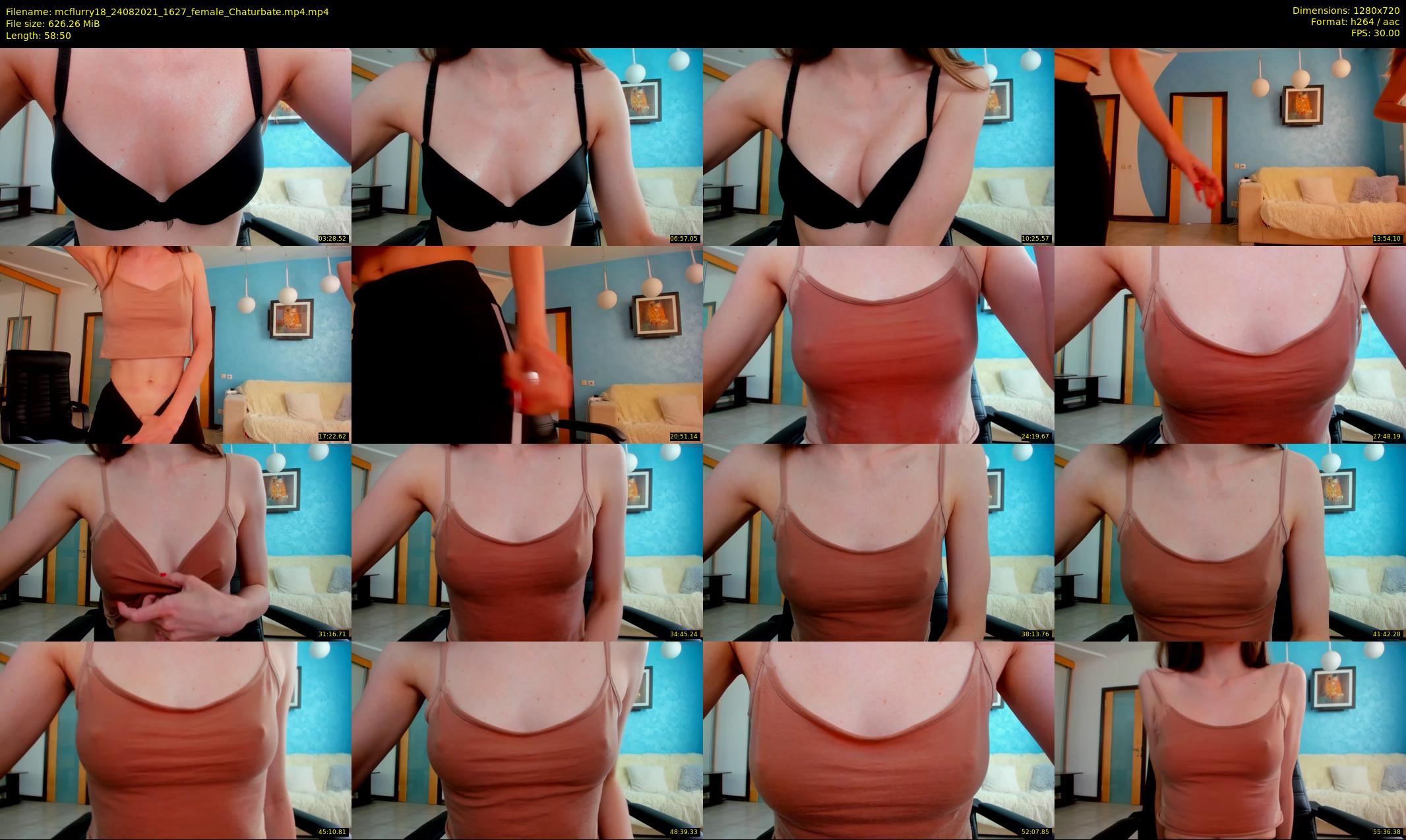 mcflurry18 — 59 minute Chaturbate female cam show recording, 720p, Aug 24, 2021