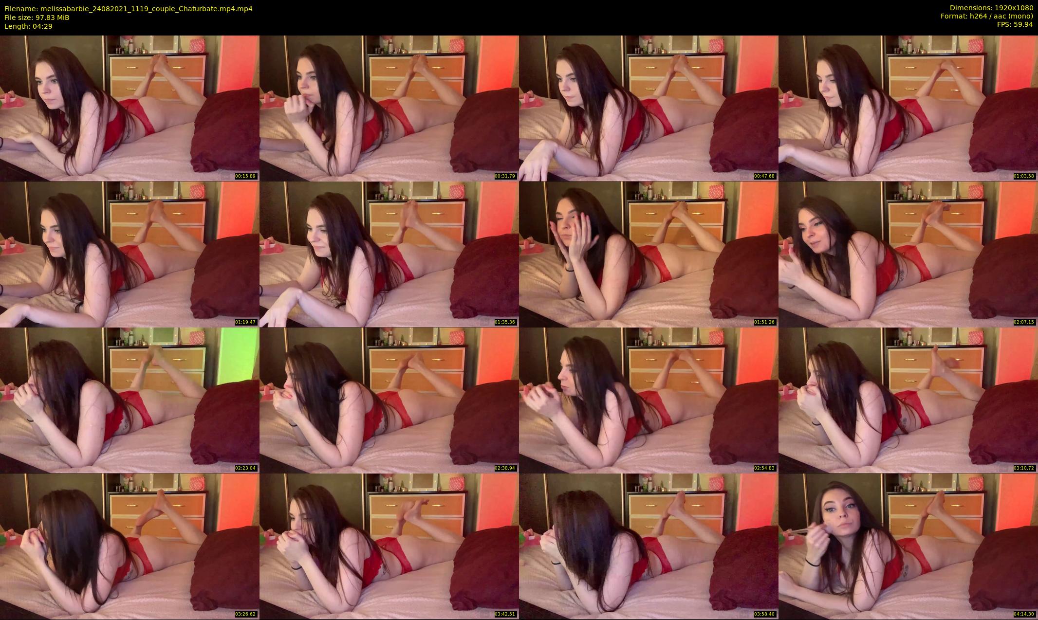 melissabarbie — 5 minute Chaturbate couple cam show recording, 1080p, Aug 24, 2021
