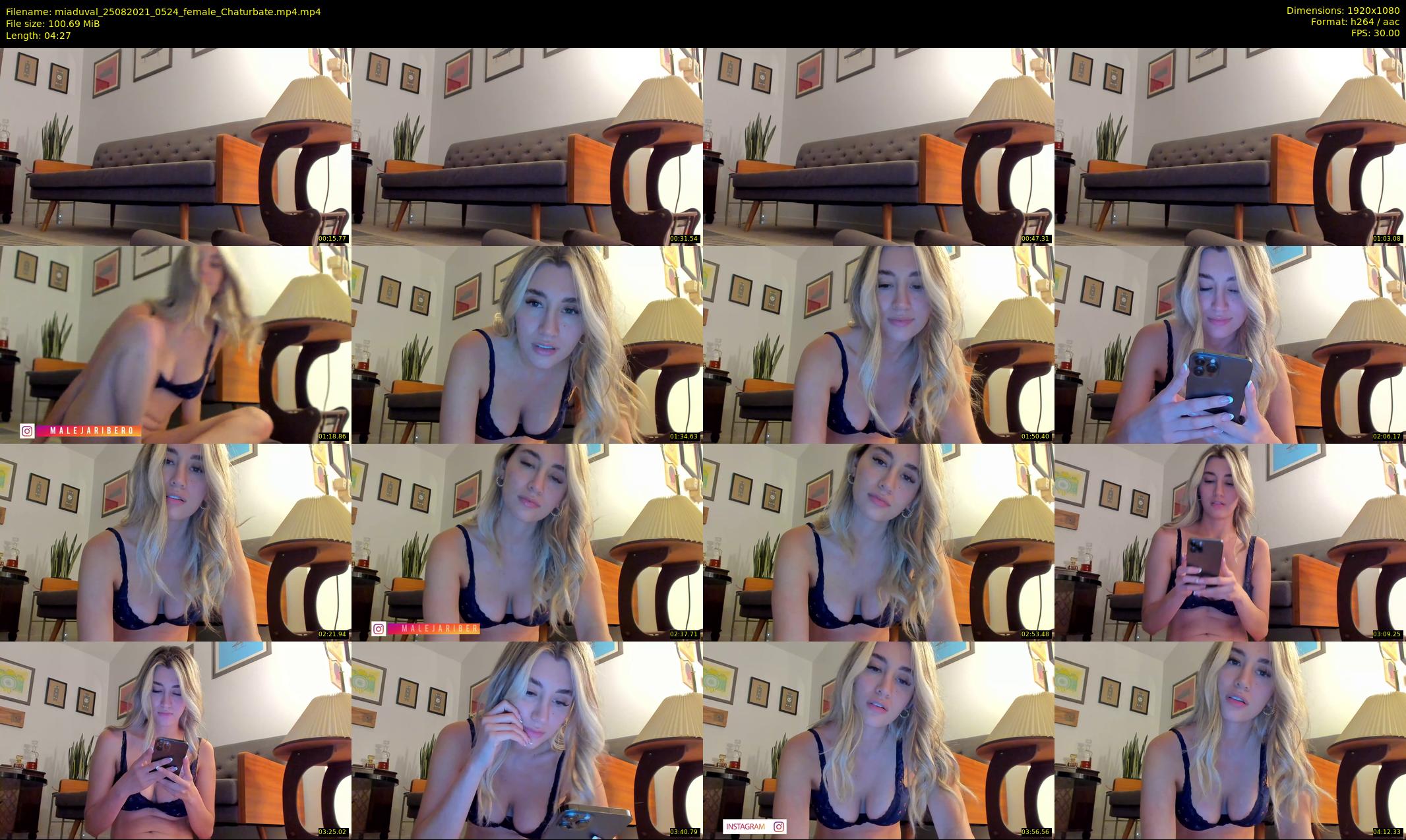 miaduval — 5 minute Chaturbate female cam show recording, 1080p, Aug 25, 2021