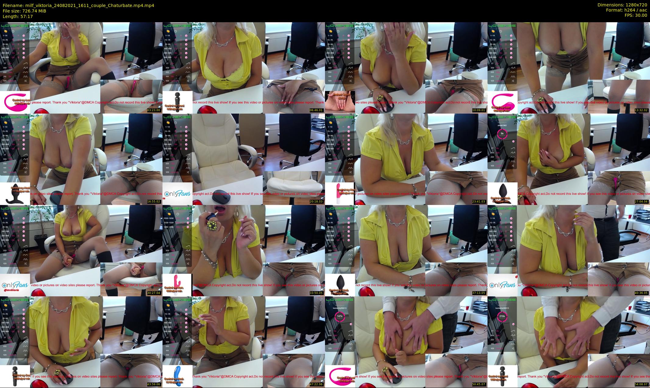 milf_viktoria — 58 minute Chaturbate female cam show recording, 720p, Aug 24, 2021