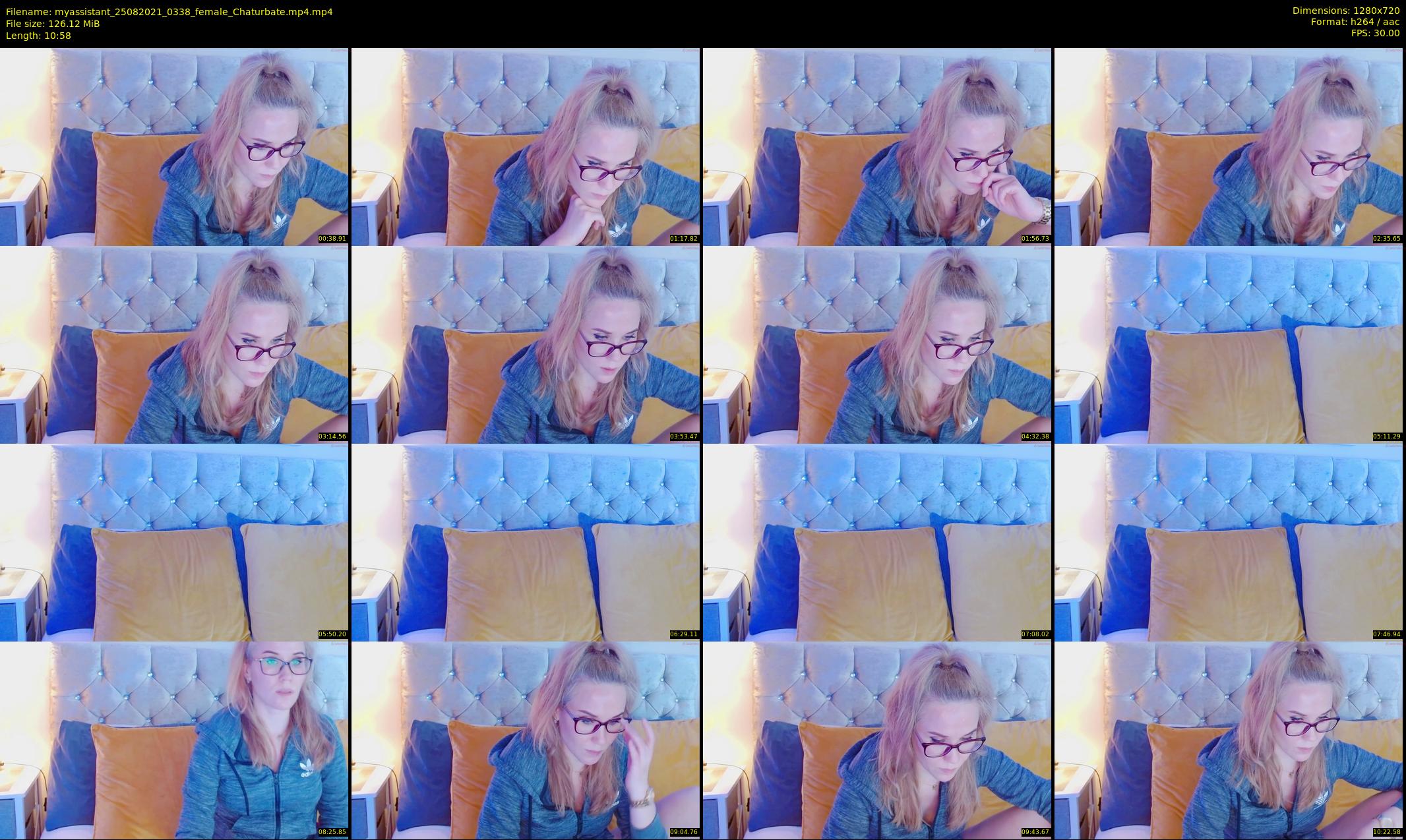 myassistant — 11 minute Chaturbate female cam show recording, 720p, Aug 25, 2021