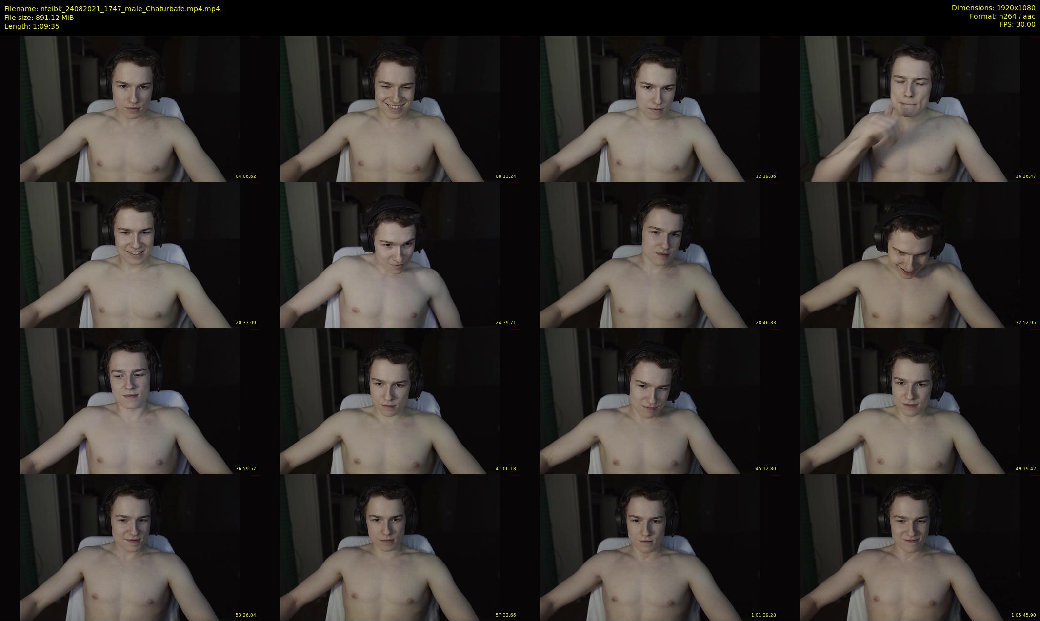 nfeibk — 70 minute Chaturbate male cam show recording, 1080p, Aug 24, 2021