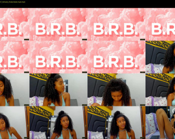 nix_brown — 58 minute Chaturbate female cam show recording, 1080p, Aug 24, 2021