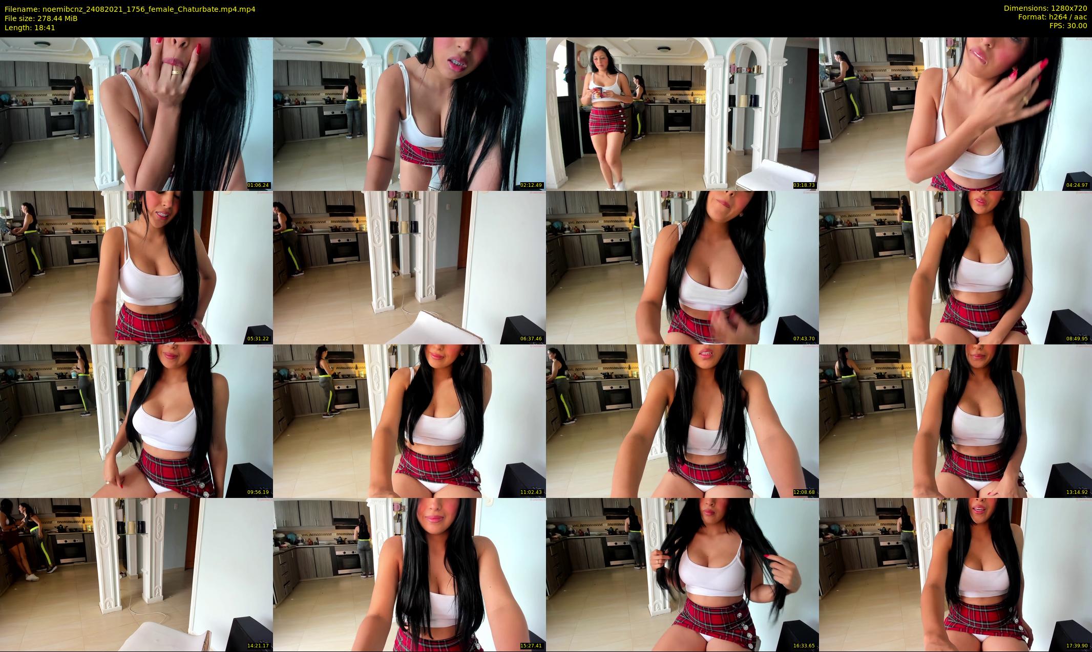 noemibcnz — 19 minute Chaturbate couple cam show recording, 720p, Aug 24, 2021
