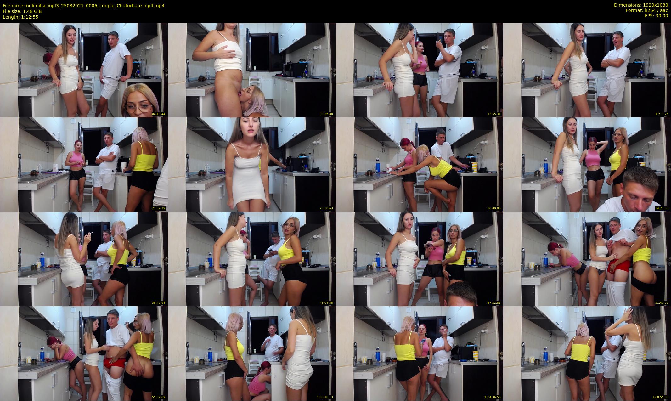 nolimitscoupl3 — 73 minute Chaturbate couple cam show recording, 1080p, Aug 25, 2021