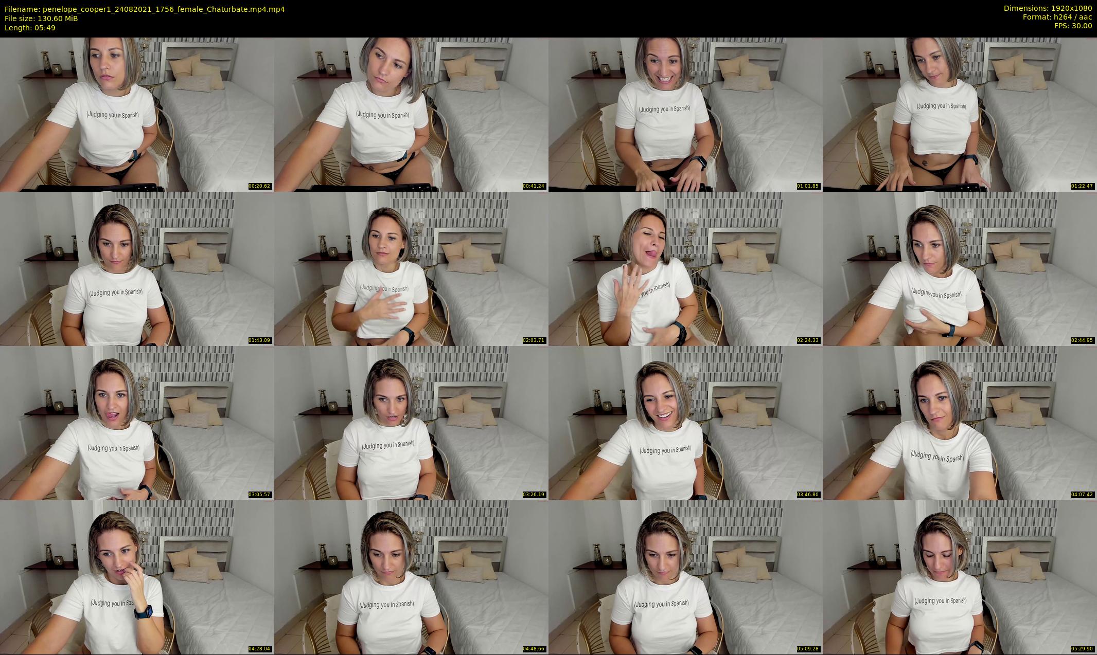 penelope_cooper1 — 6 minute Chaturbate female cam show recording, 1080p, Aug 24, 2021