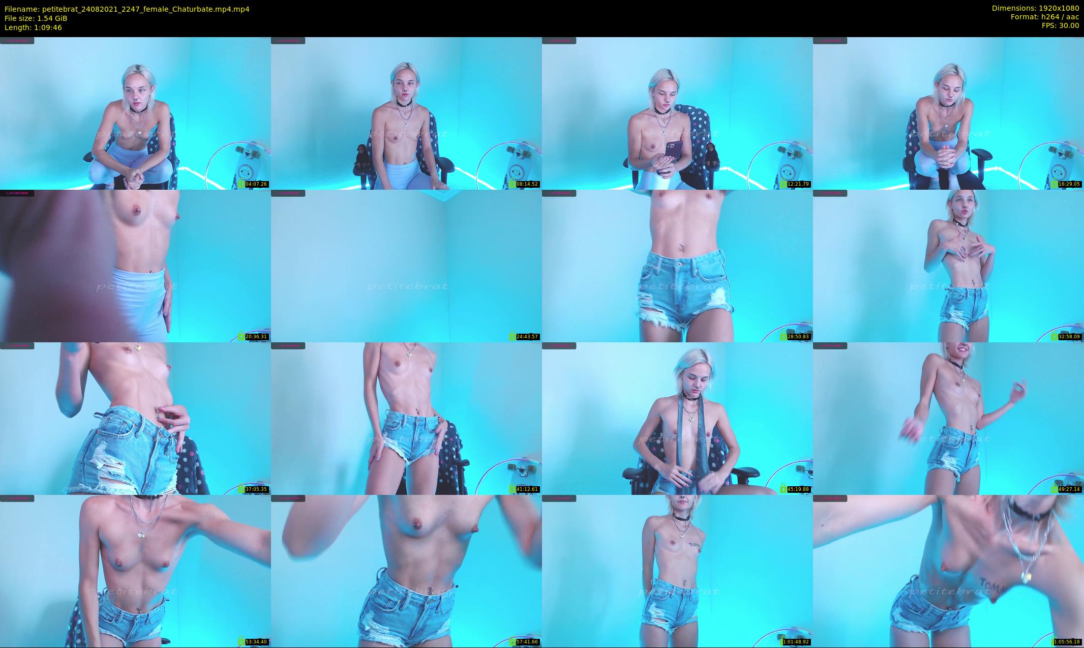 petitebrat — 70 minute Chaturbate female cam show recording, 1080p, Aug 24, 2021