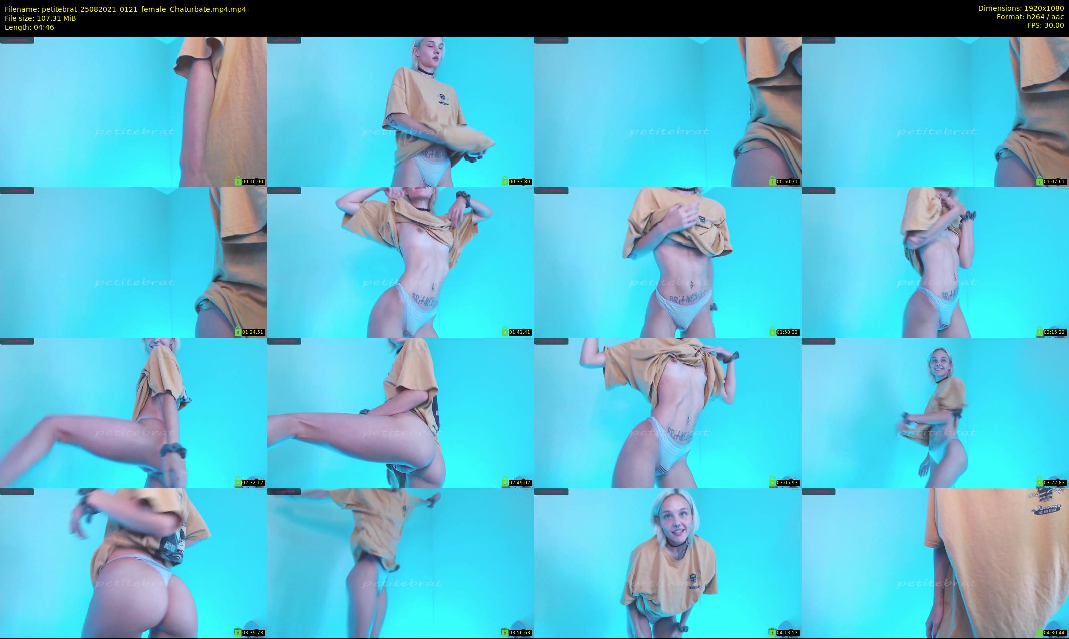 petitebrat — 5 minute Chaturbate female cam show recording, 1080p, Aug 25, 2021