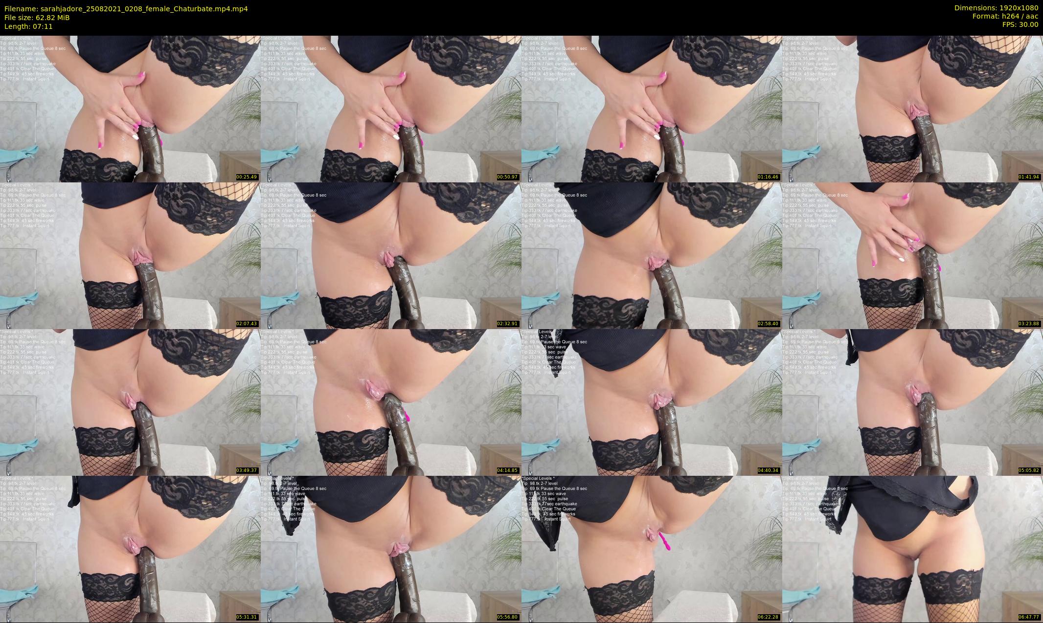 sarahjadore — 8 minute Chaturbate female cam show recording, 1080p, Aug 25, 2021