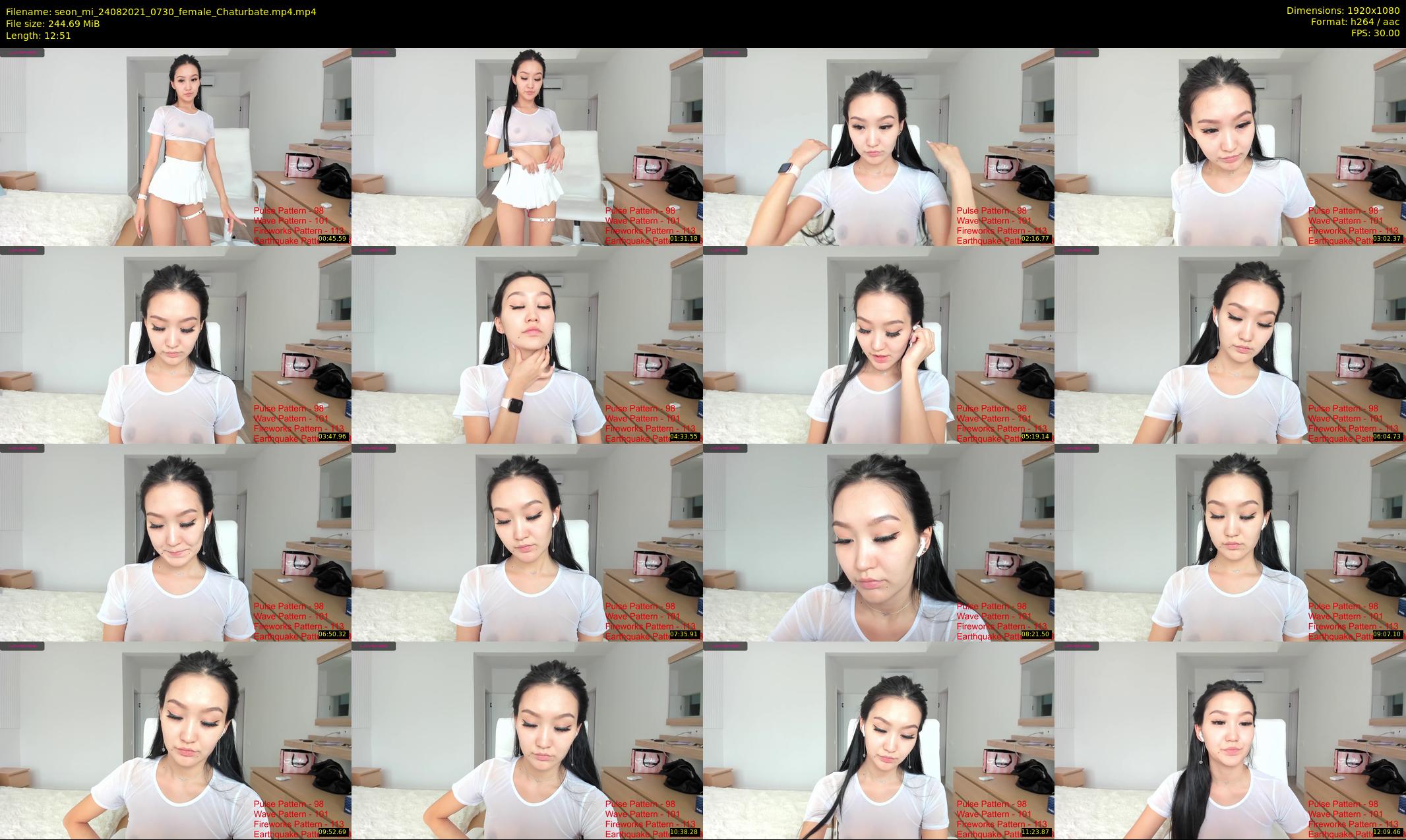 seon_mi — 13 minute Chaturbate female cam show recording, 1080p, Aug 24, 2021