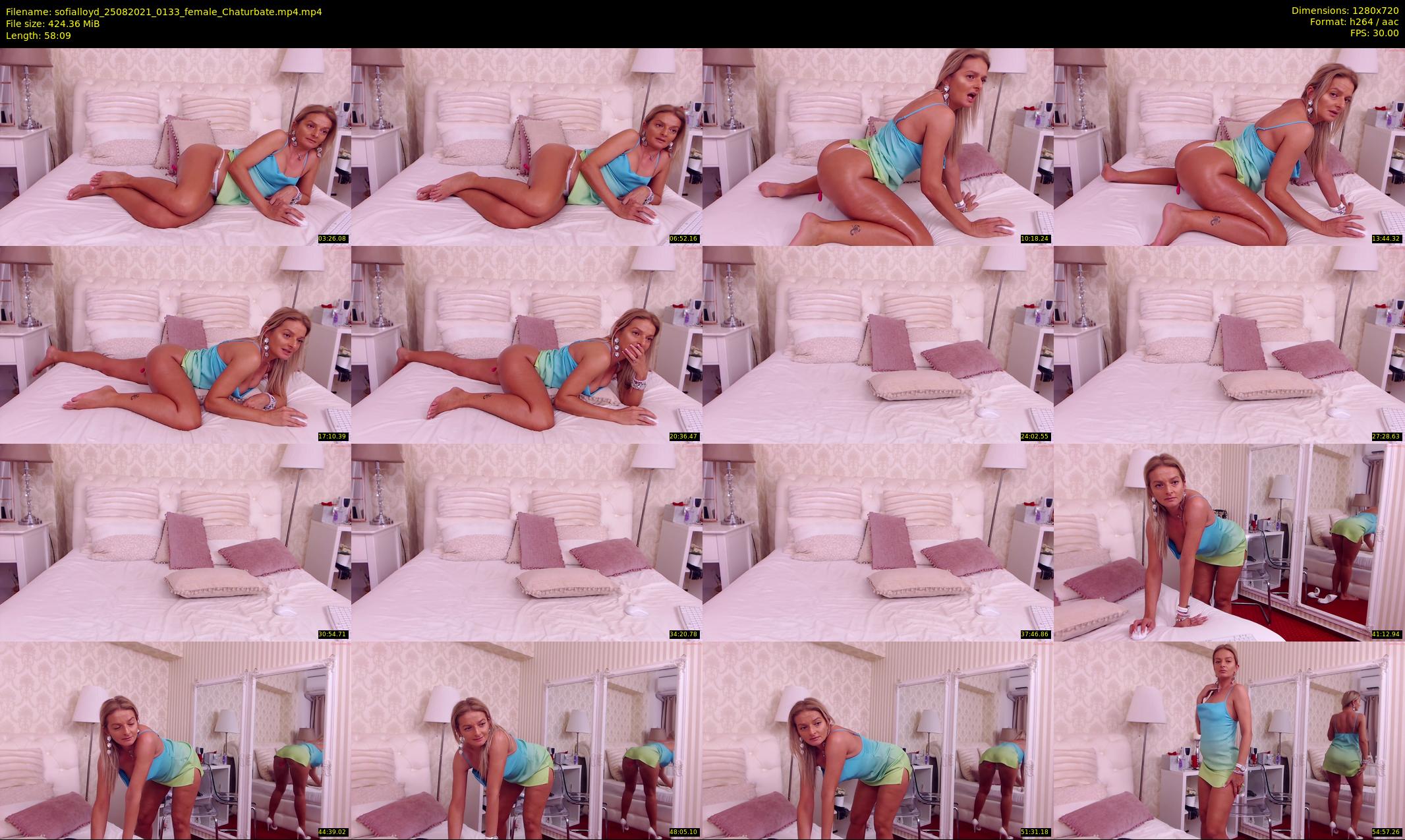 sofialloyd — 59 minute Chaturbate female cam show recording, 720p, Aug 25, 2021