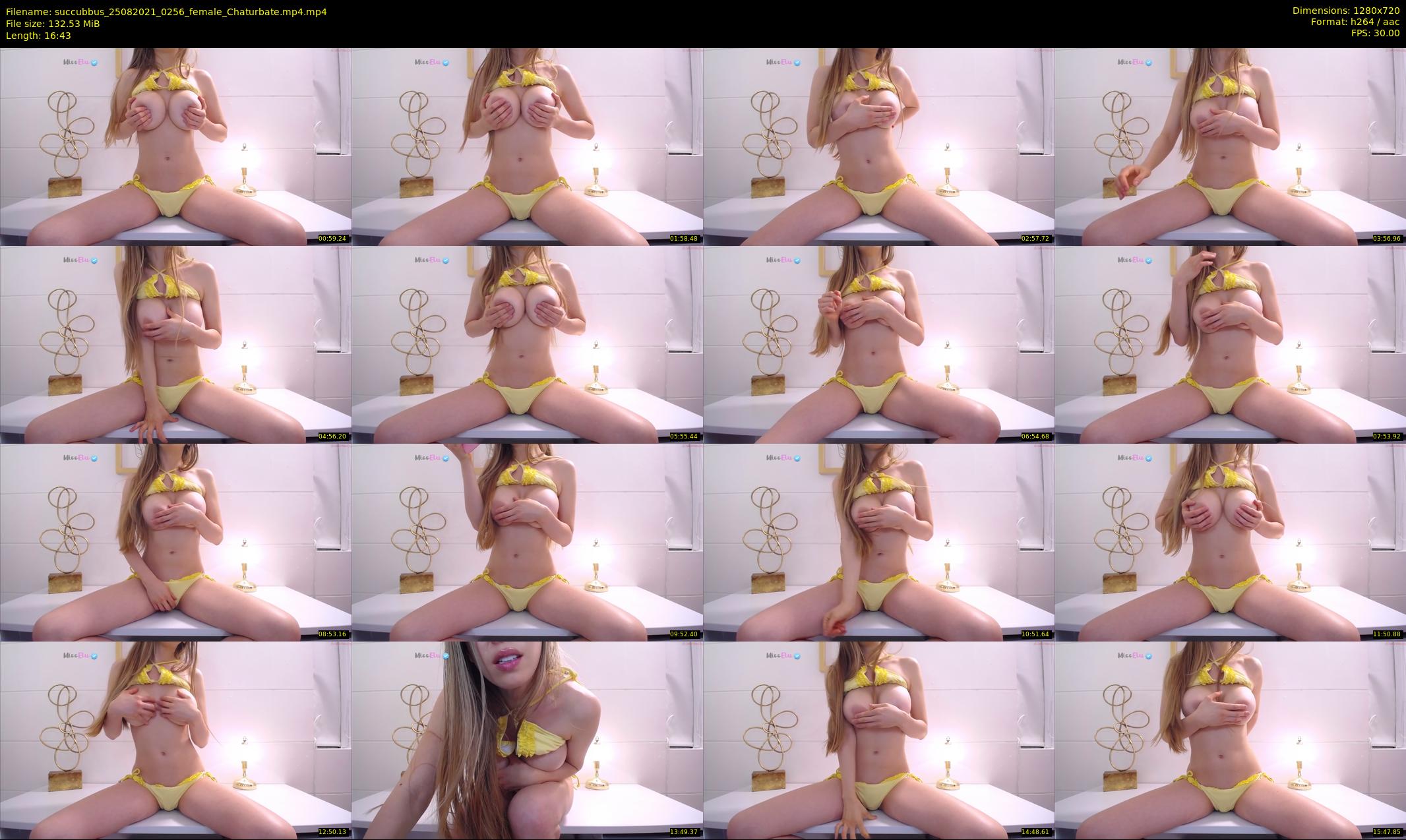 succubbus — 17 minute Chaturbate female cam show recording, 720p, Aug 25, 2021