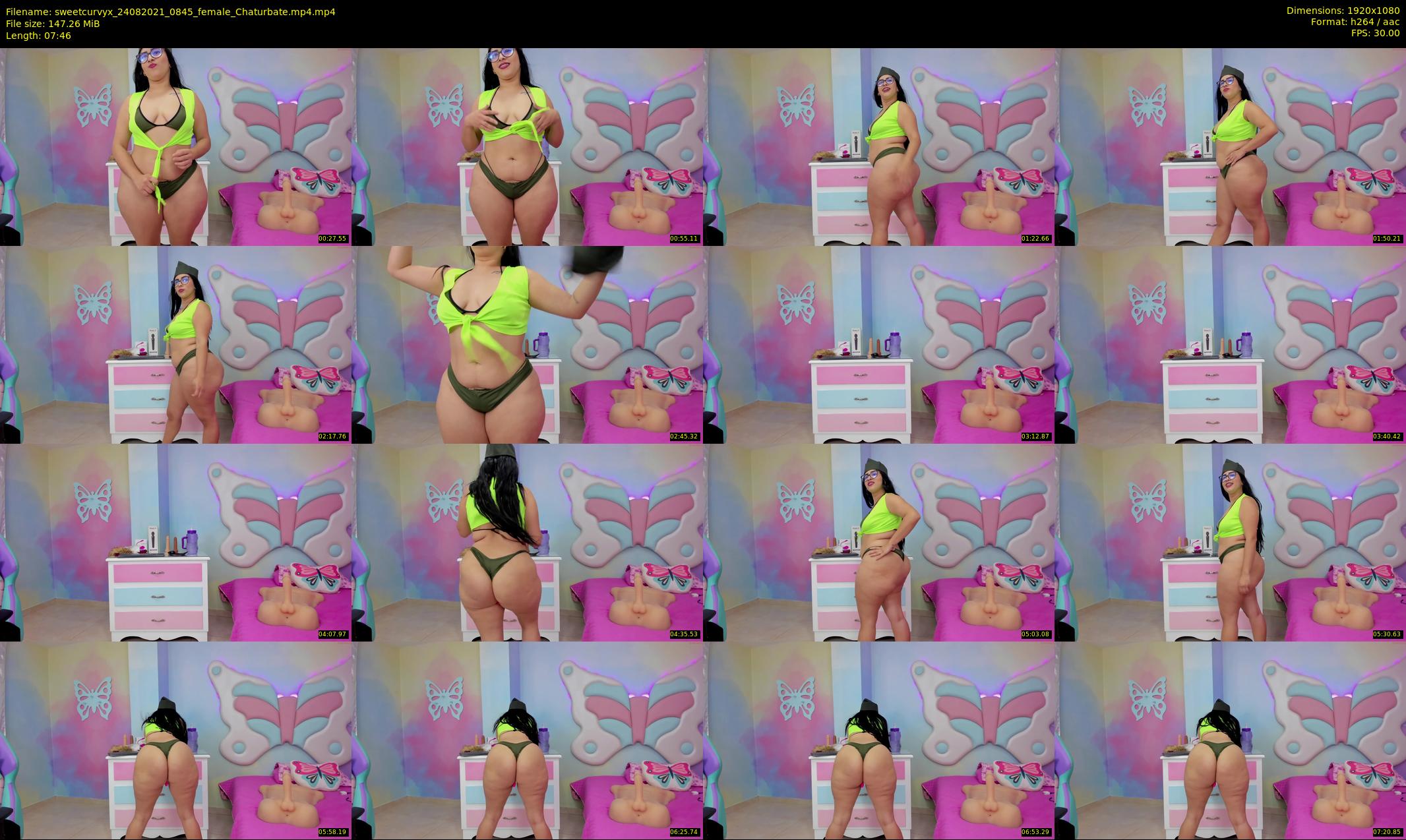 sweetcurvyx — 8 minute Chaturbate couple cam show recording, 1080p, Aug 24, 2021