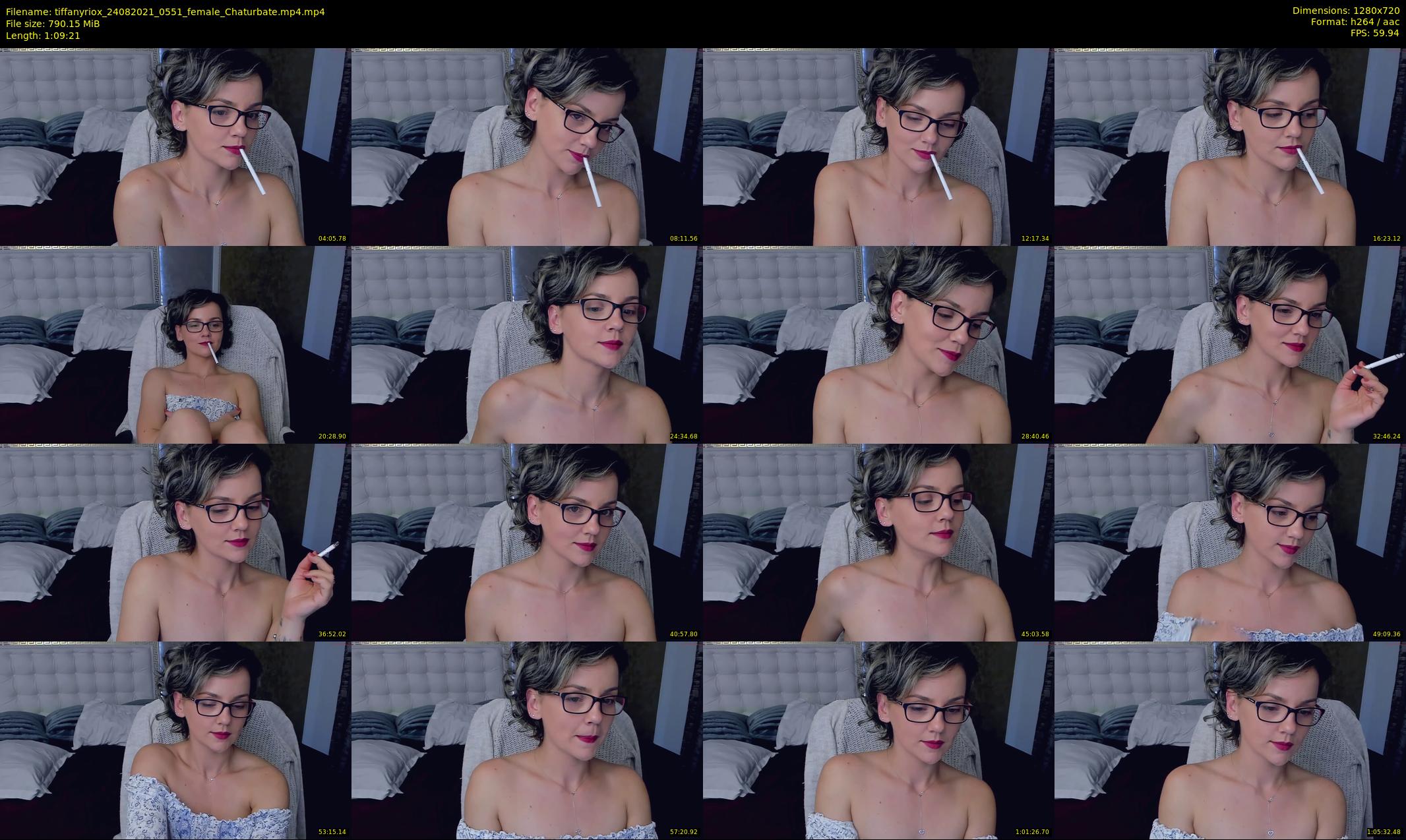 tiffanyriox — 70 minute Chaturbate female cam show recording, 720p, Aug 24, 2021