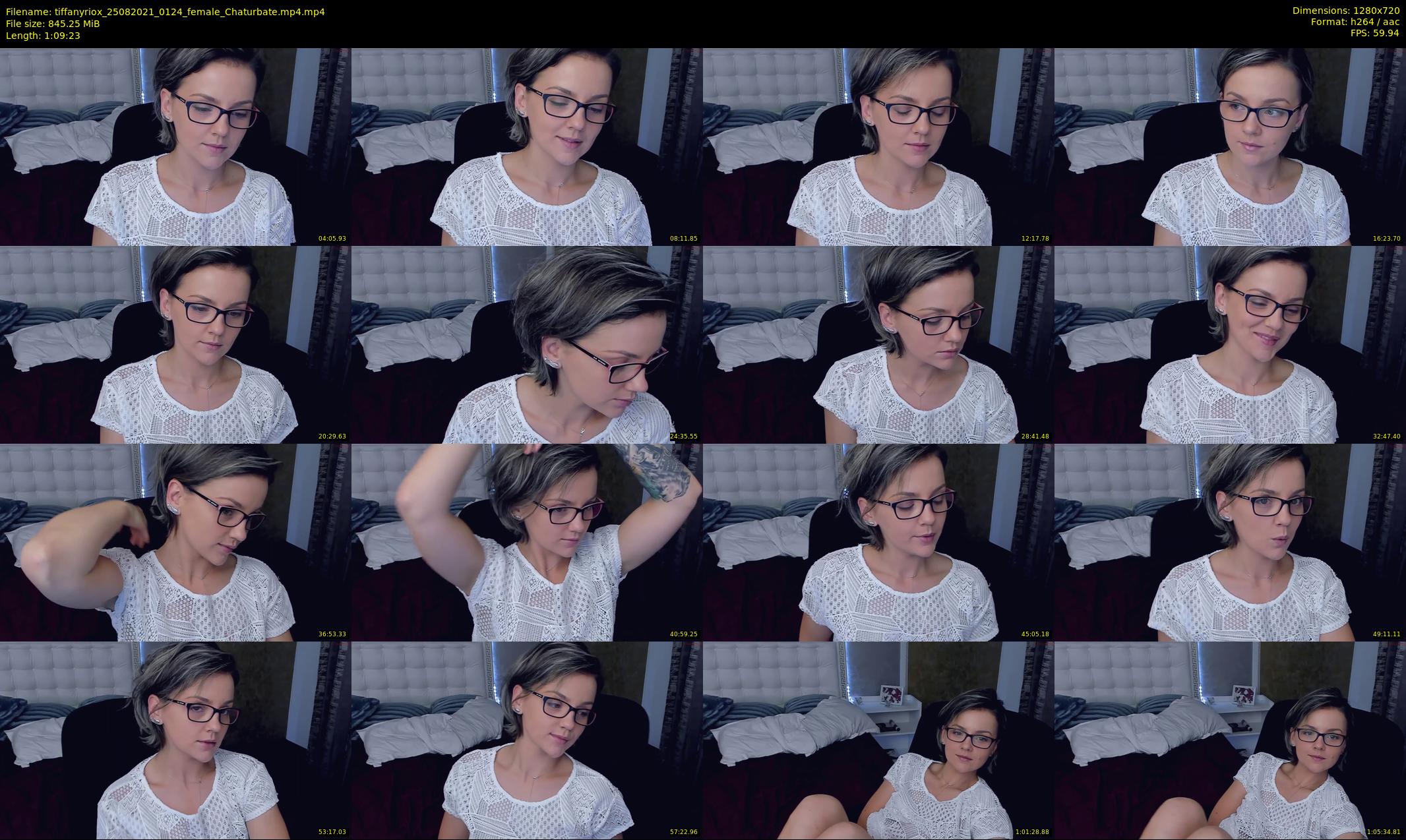 tiffanyriox — 70 minute Chaturbate female cam show recording, 720p, Aug 25, 2021