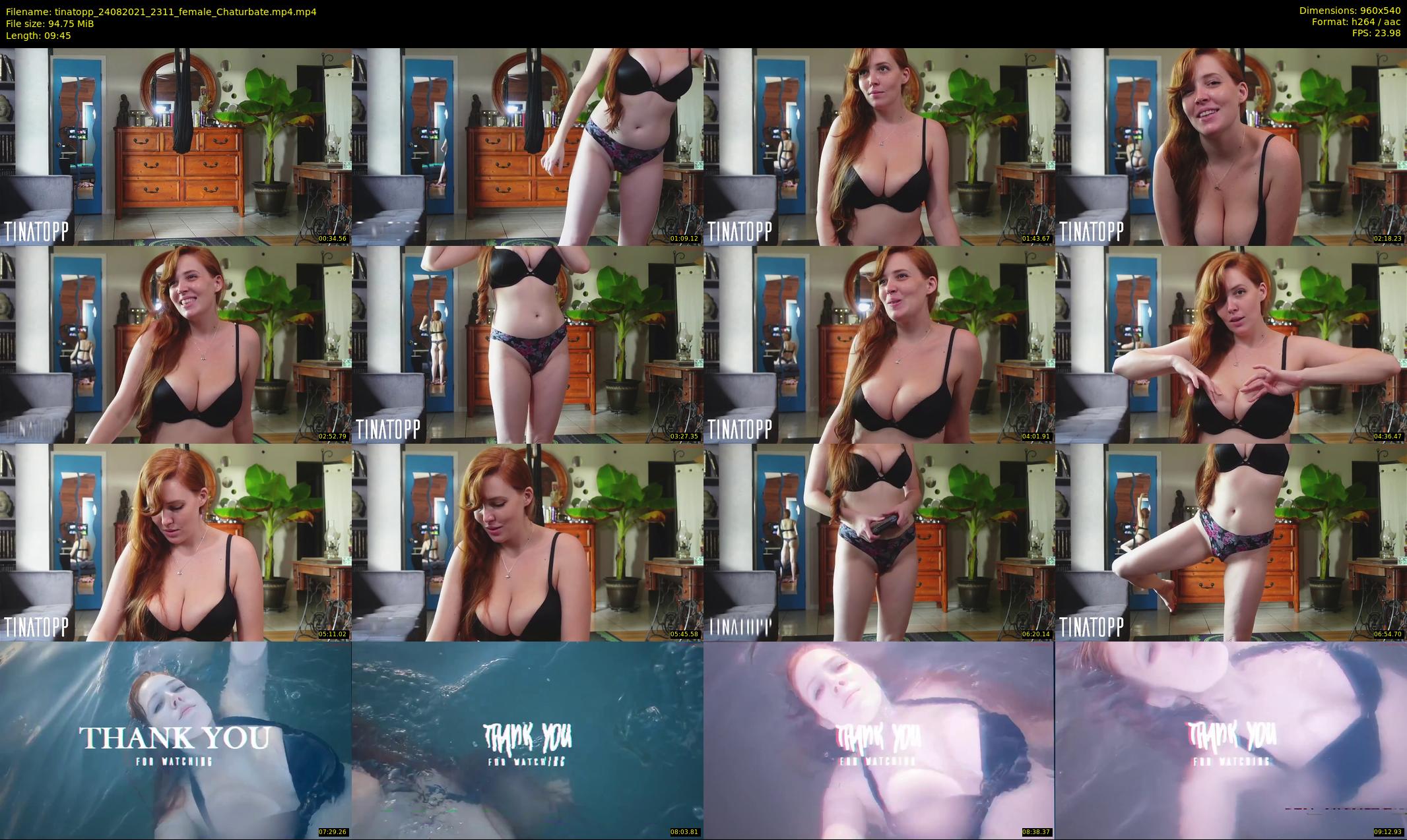 tinatopp — 10 minute Chaturbate female cam show recording, 480p, Aug 24, 2021