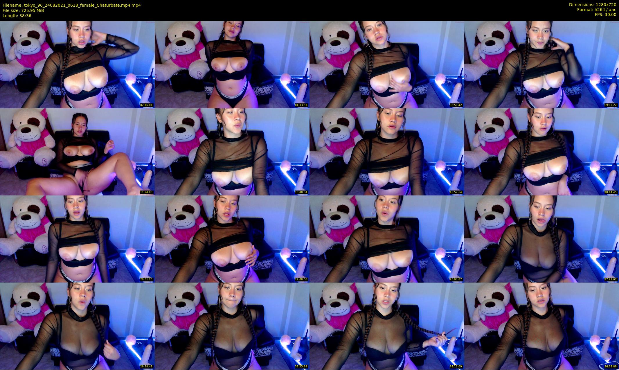 tokyo_96 — 39 minute Chaturbate female cam show recording, 720p, Aug 24, 2021