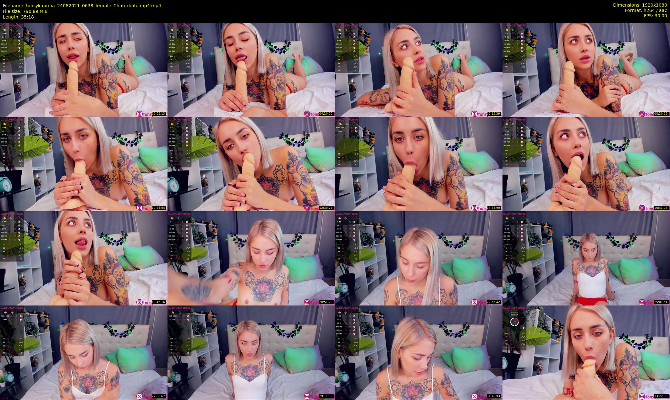 tonsykaprina — 36 minute Chaturbate couple cam show recording, 1080p, Aug 24, 2021