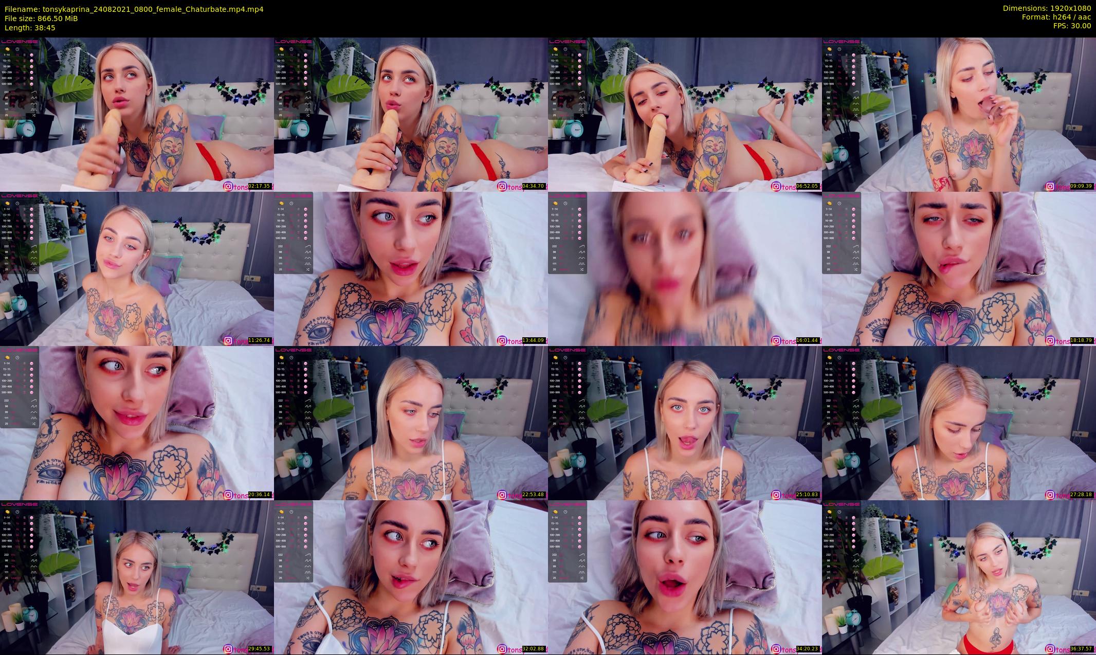 tonsykaprina — 39 minute Chaturbate couple cam show recording, 1080p, Aug 24, 2021