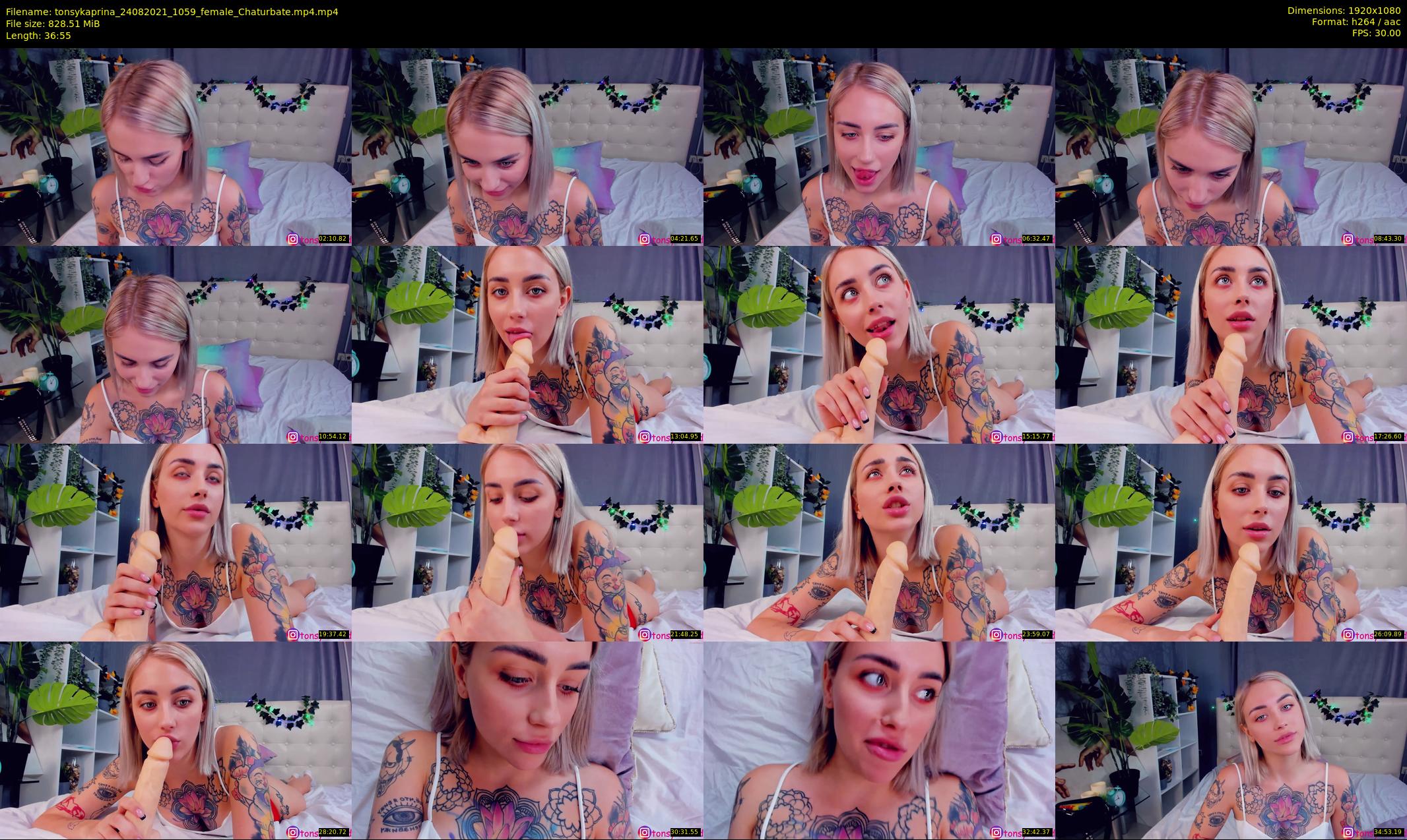 tonsykaprina — 37 minute Chaturbate couple cam show recording, 1080p, Aug 24, 2021