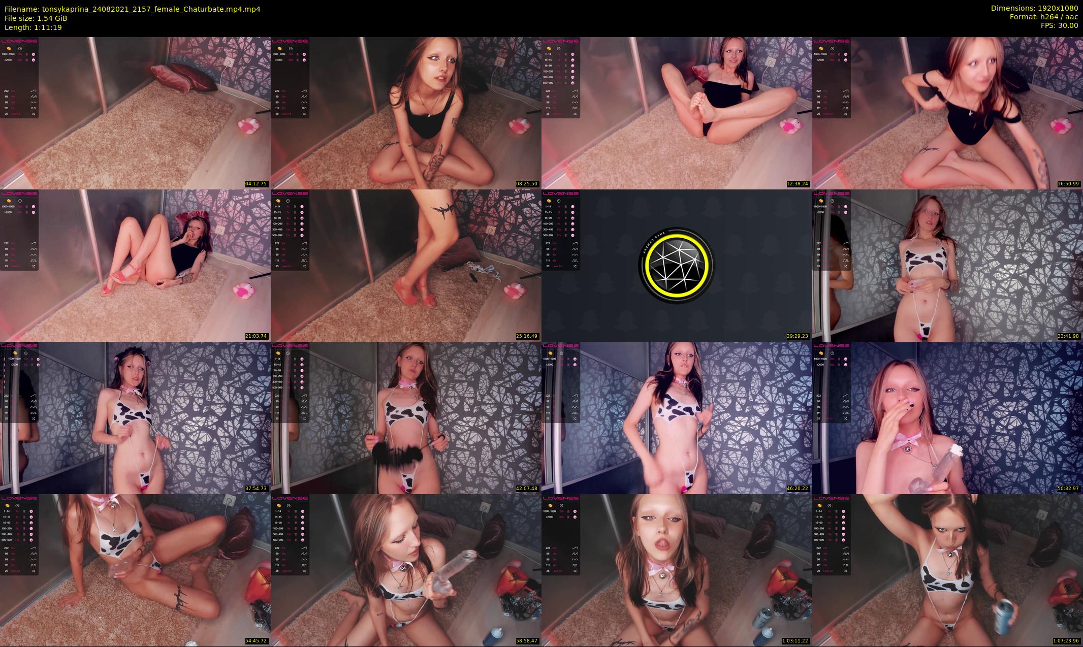 tonsykaprina — 72 minute Chaturbate couple cam show recording, 1080p, Aug 24, 2021