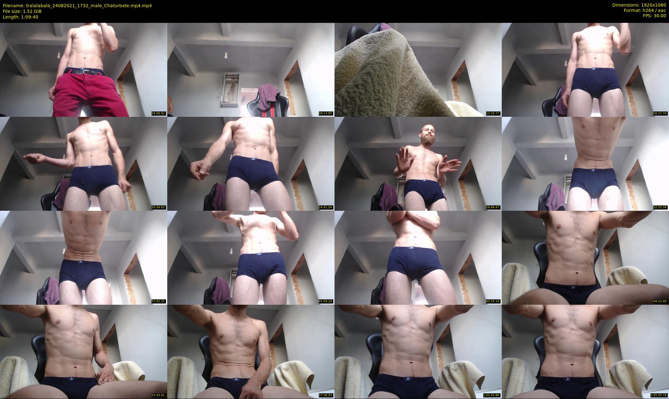 tralalabala — 70 minute Chaturbate male cam show recording, 1080p, Aug 24, 2021