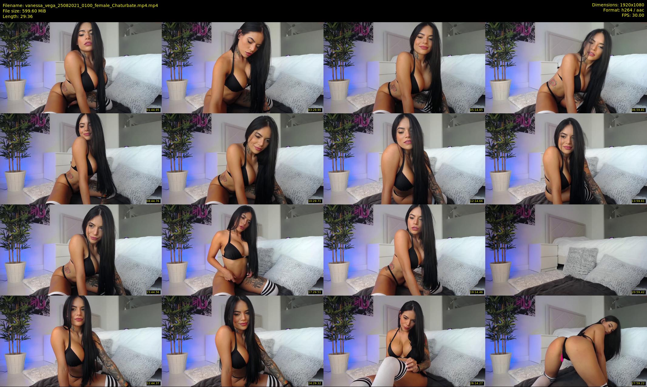 vanessa_vega — 30 minute Chaturbate female cam show recording, 1080p, Aug 25, 2021