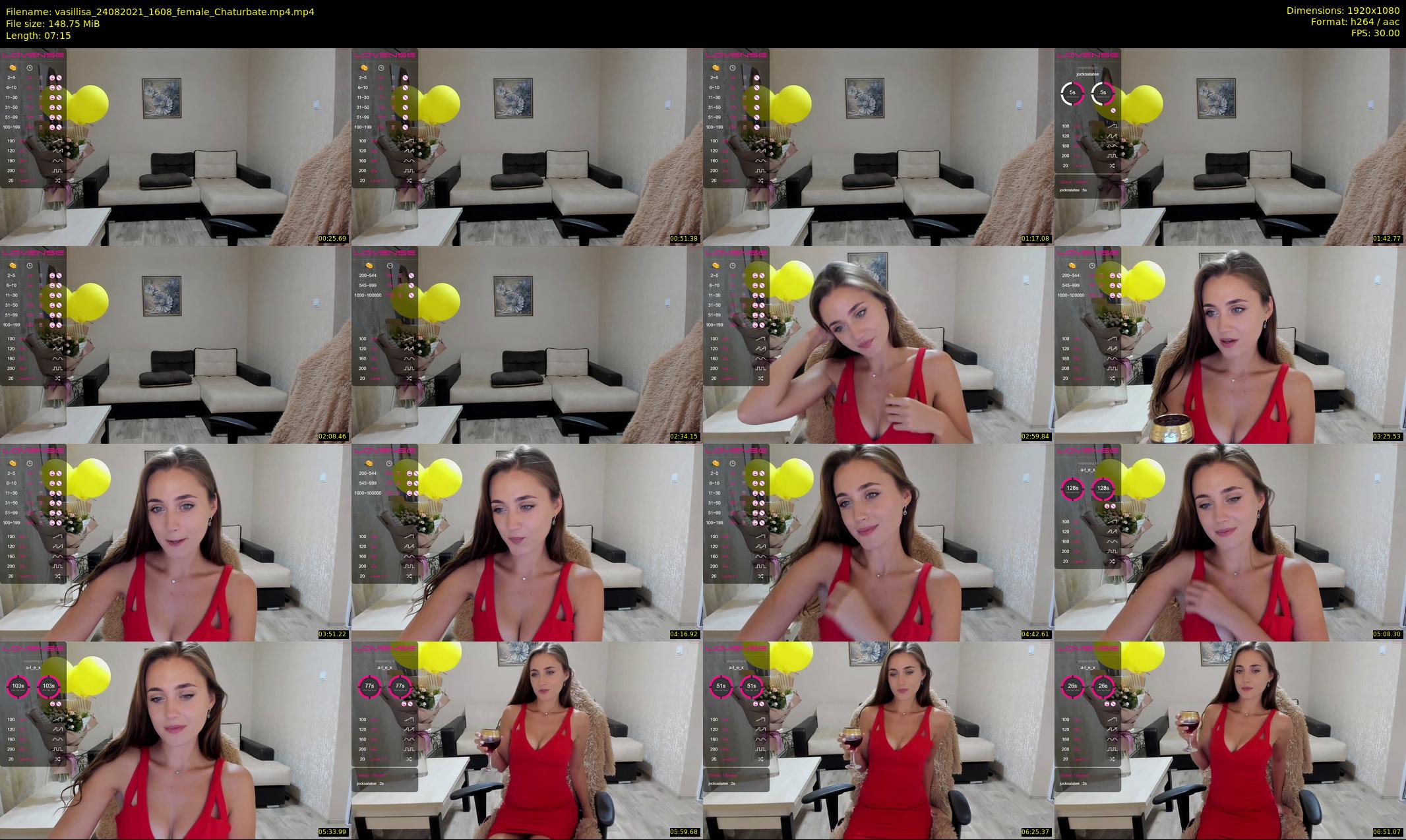 vasillisa — 8 minute Chaturbate female cam show recording, 1080p, Aug 24, 2021