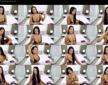 zamarahot — 29 minute Chaturbate female cam show recording, 720p, Aug 24, 2021