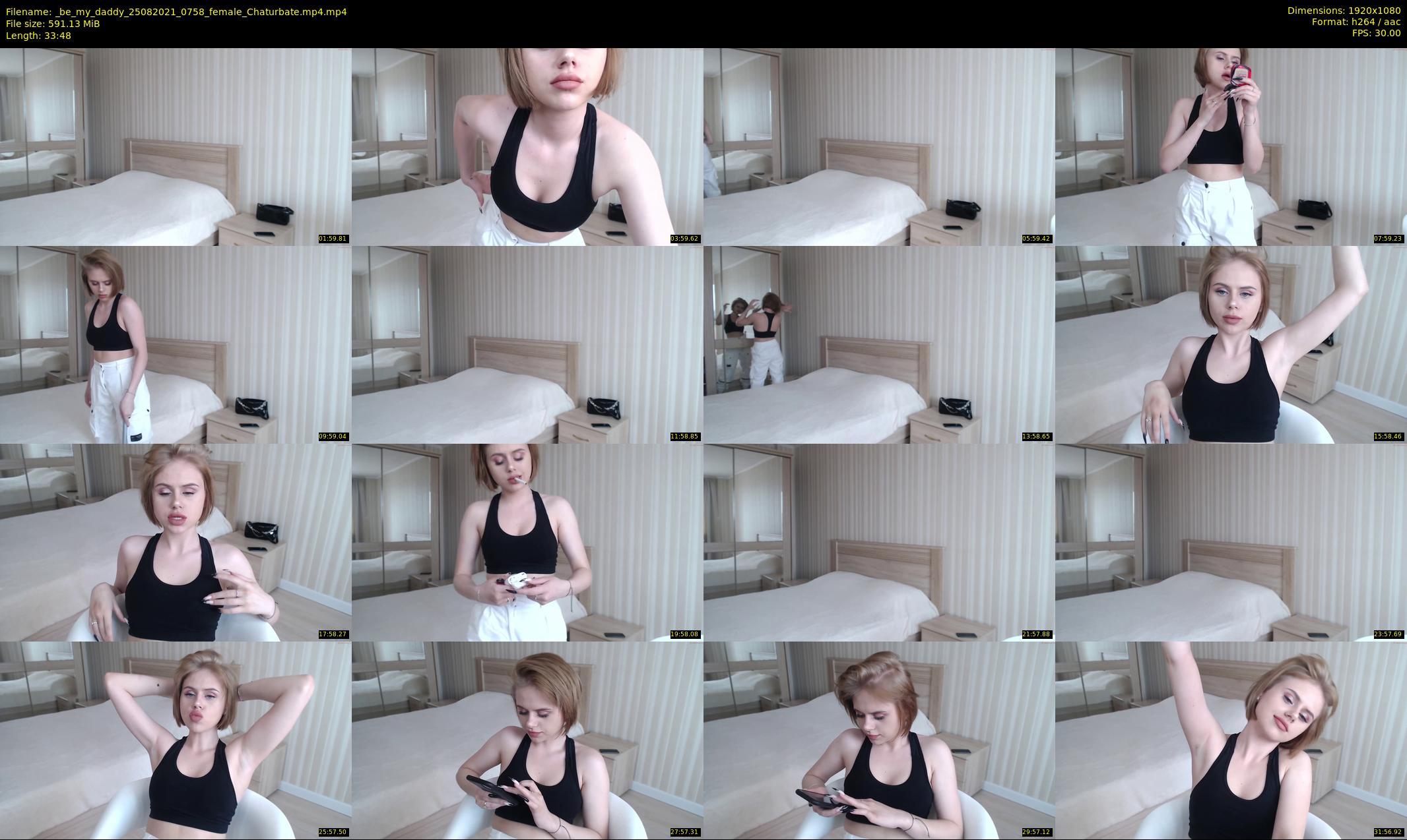 _be_my_daddy — 34 minute Chaturbate female cam show recording, 1080p, Aug 25, 2021