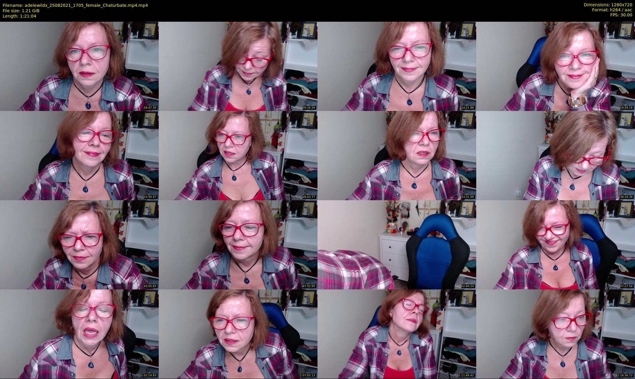adelewildx — 82 minute Chaturbate female cam show recording, 720p, Aug 25, 2021