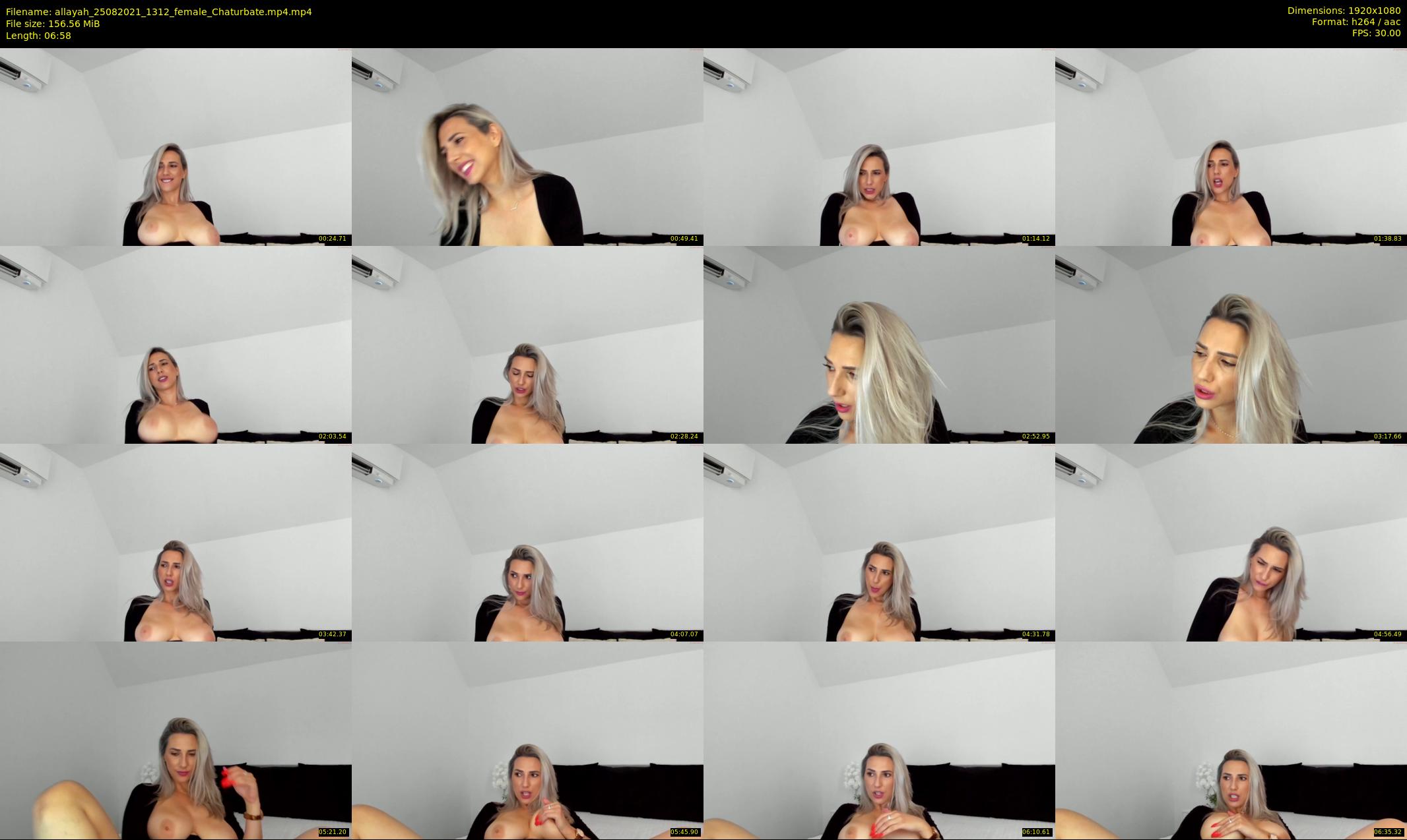 allayah — 7 minute Chaturbate female cam show recording, 1080p, Aug 25, 2021