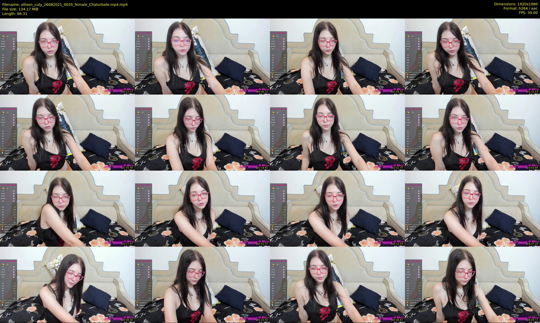 allison_cuty — 7 minute Chaturbate female cam show recording, 1080p, Aug 26, 2021