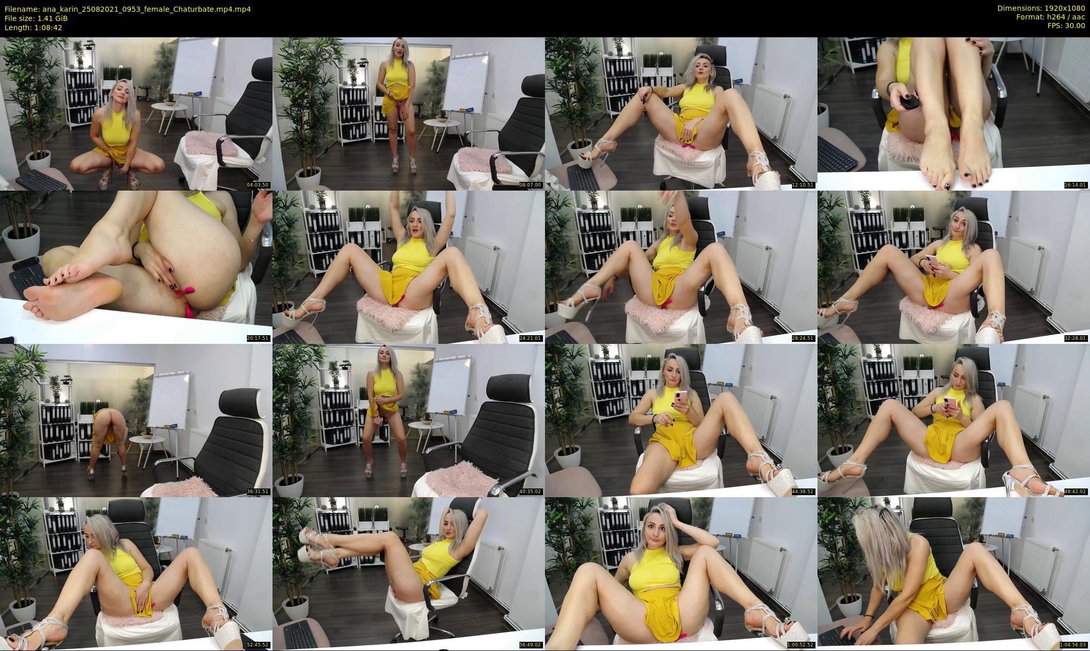 ana_karin — 69 minute Chaturbate female cam show recording, 1080p, Aug 25, 2021