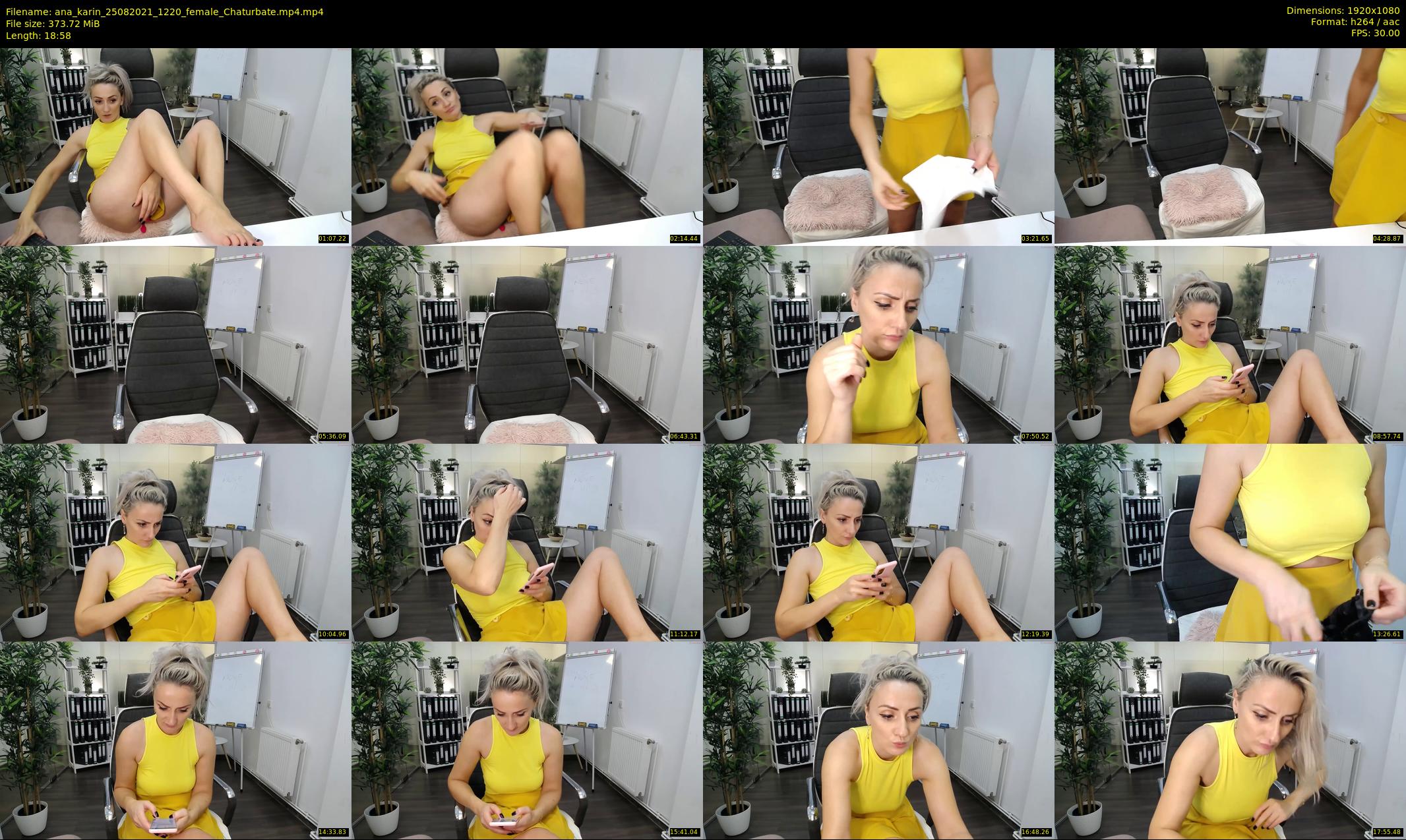 ana_karin — 19 minute Chaturbate female cam show recording, 1080p, Aug 25, 2021