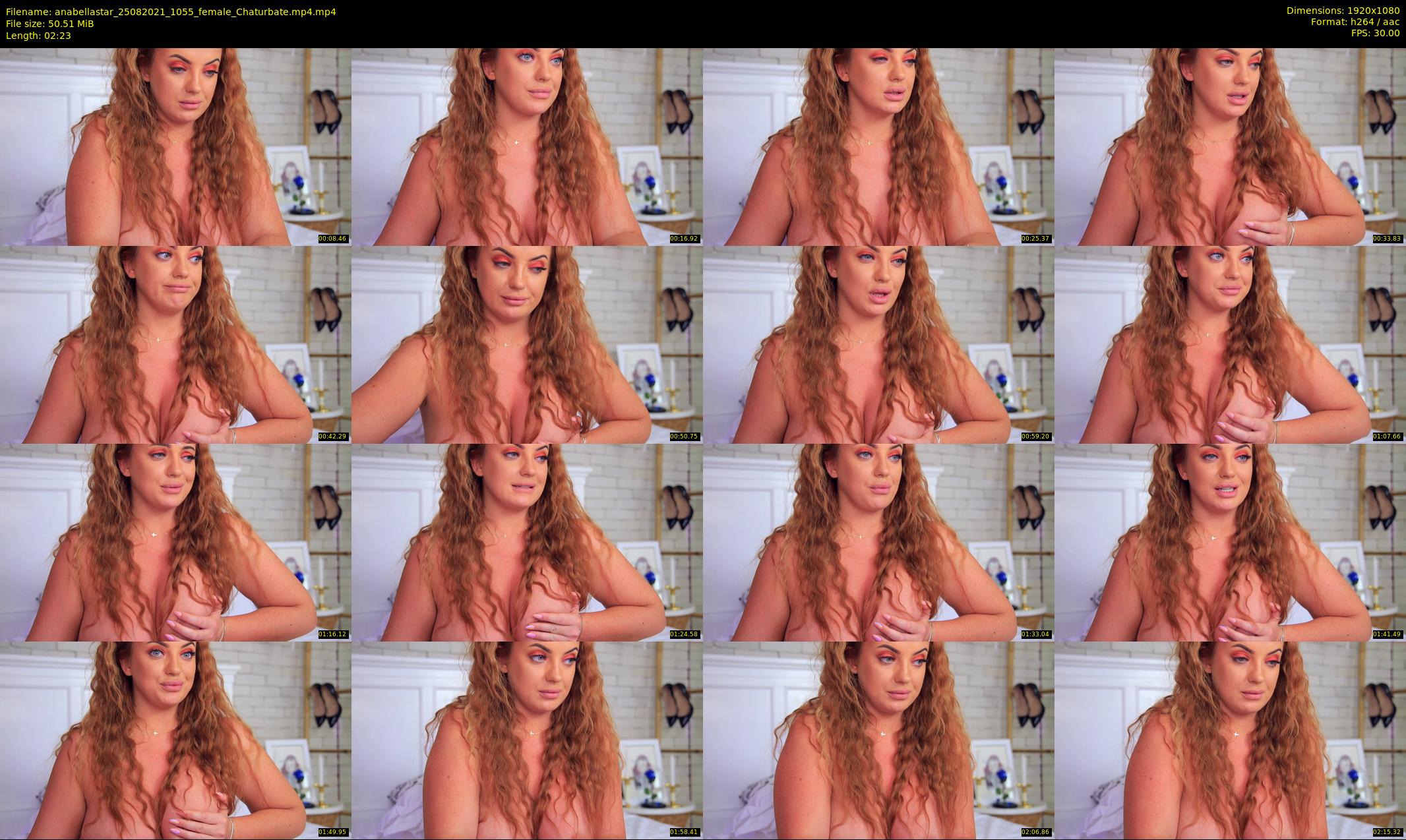 anabellastar — 3 minute Chaturbate female cam show recording, 1080p, Aug 25, 2021