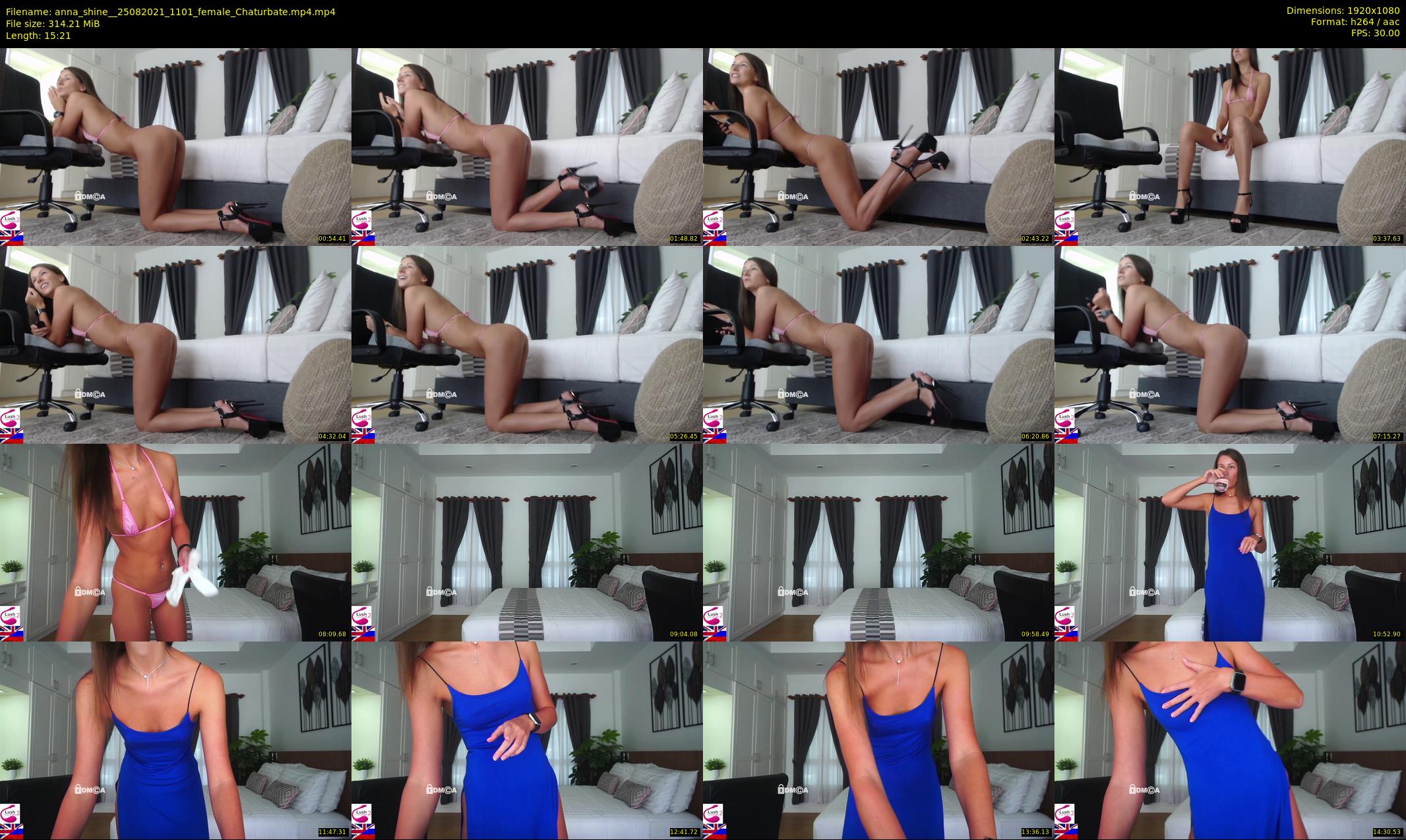 anna_shine_ — 16 minute Chaturbate female cam show recording, 1080p, Aug 25, 2021