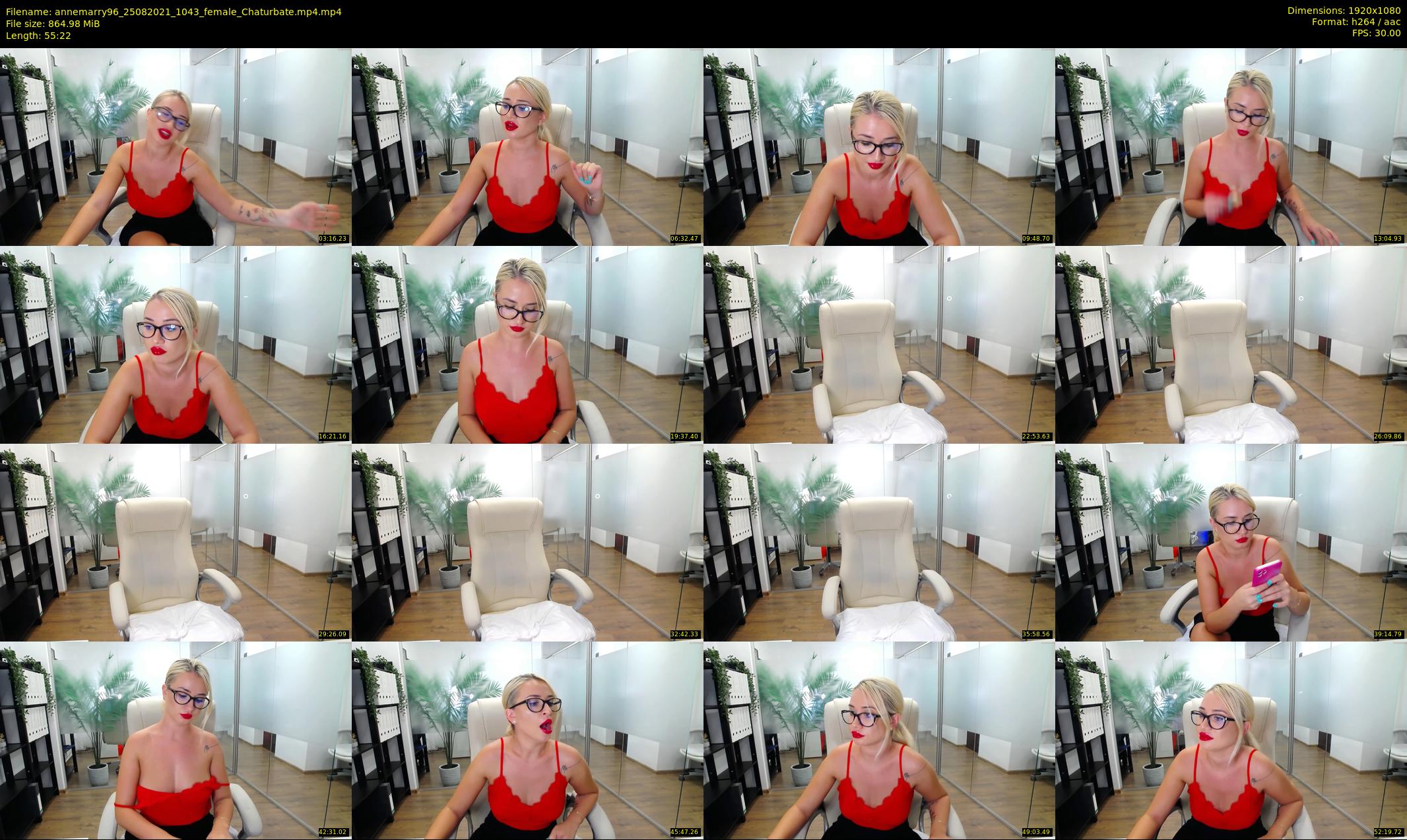 annemarry96 — 56 minute Chaturbate female cam show recording, 1080p, Aug 25, 2021