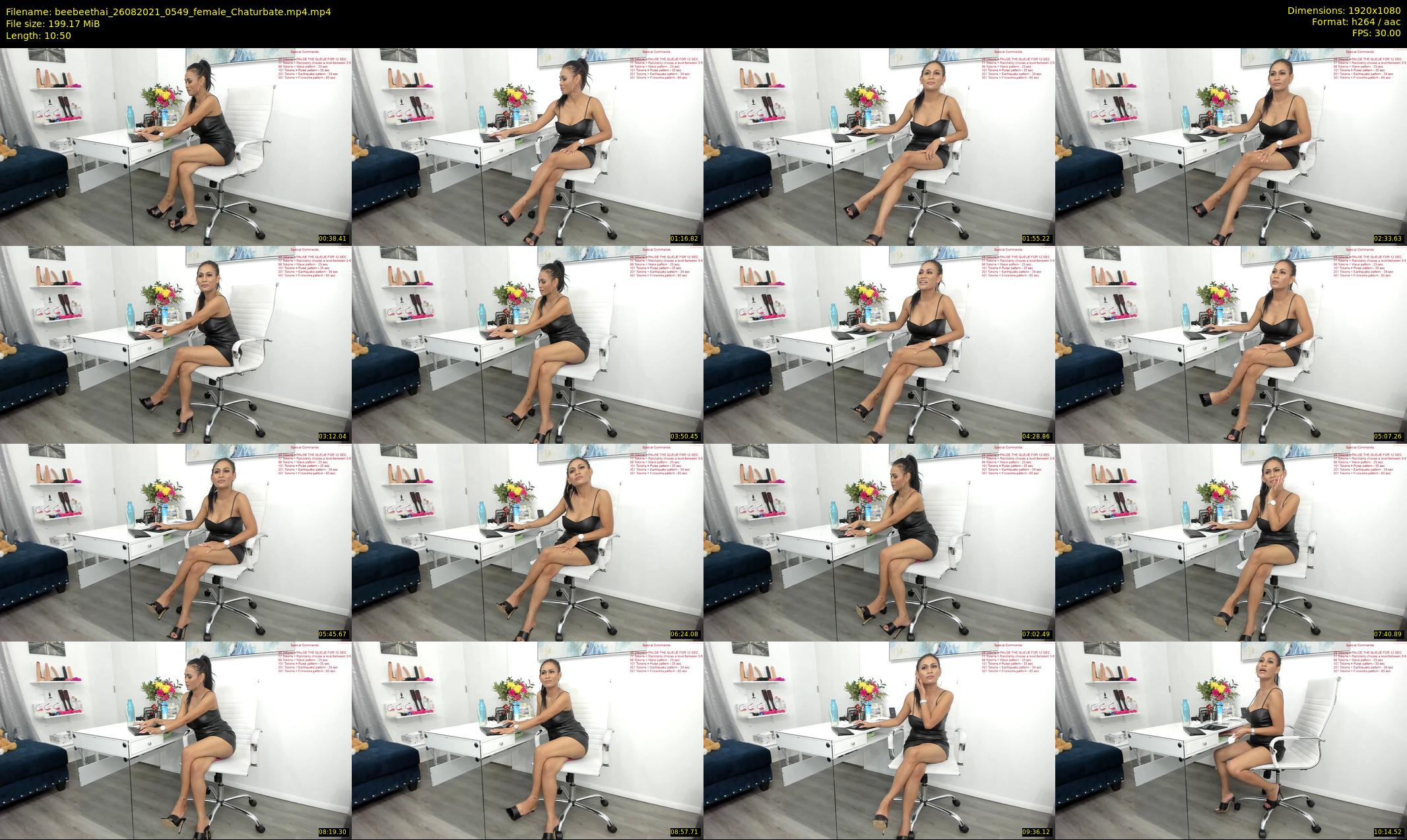 beebeethai — 11 minute Chaturbate female cam show recording, 1080p, Aug 26, 2021