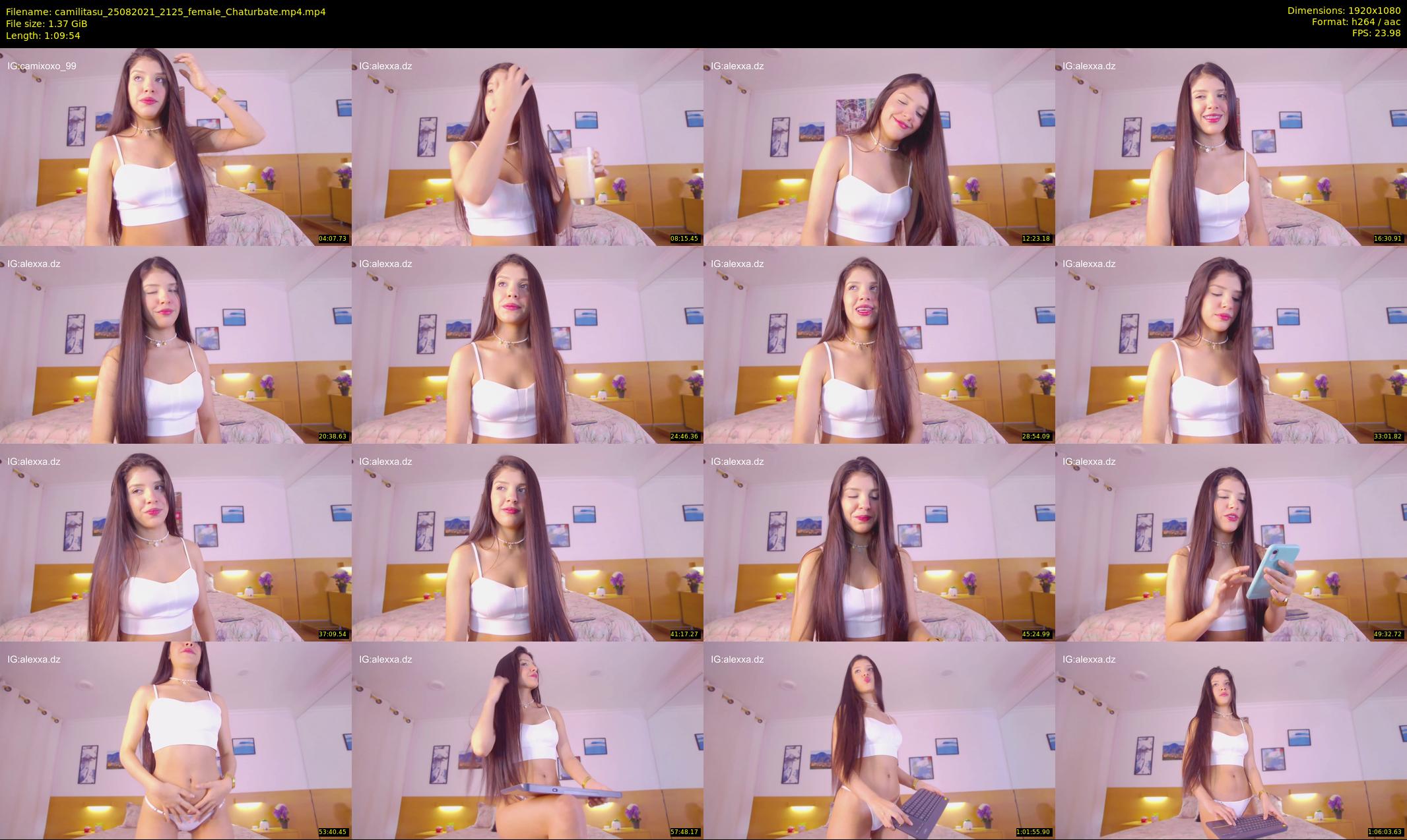 camilitasu — 70 minute Chaturbate female cam show recording, 1080p, Aug 25, 2021
